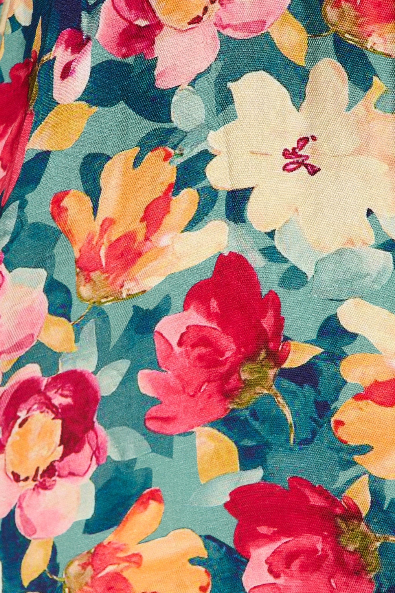 Aeryn Shirt in Jade Floral Print - Image 7
