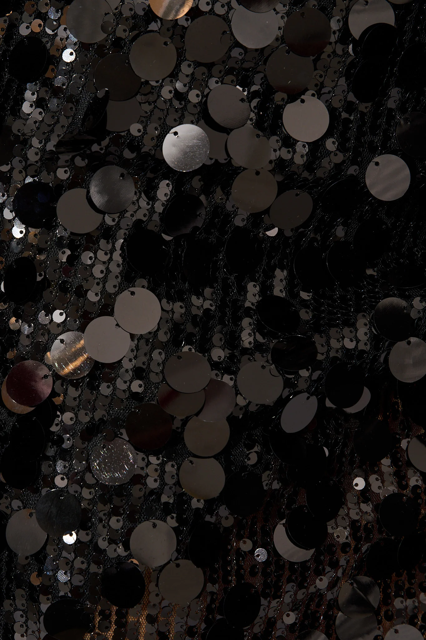 After Party Dress in Black Sequin - Image 9