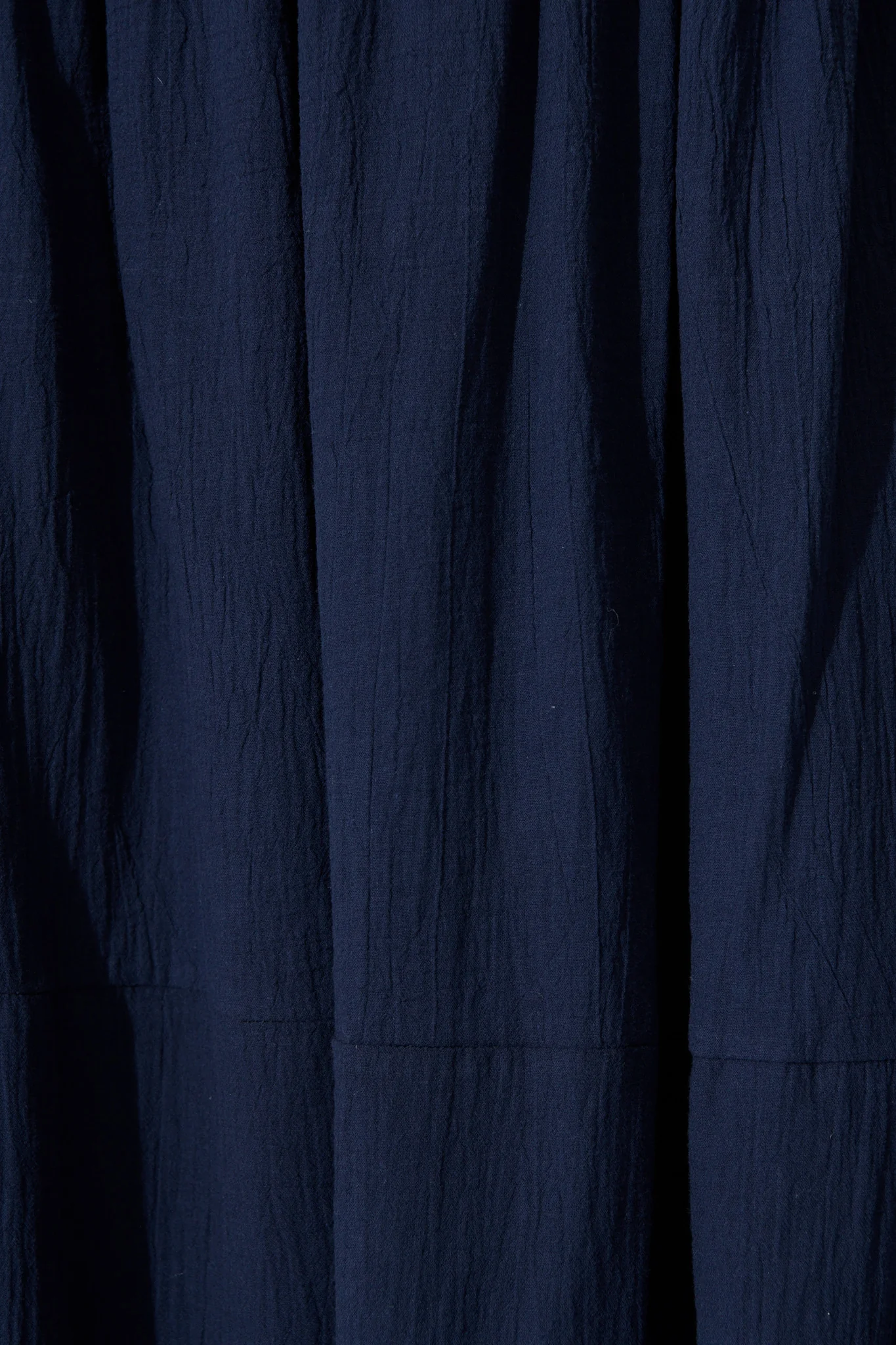 Aina Maxi Skirt in Navy Cotton - Image 6