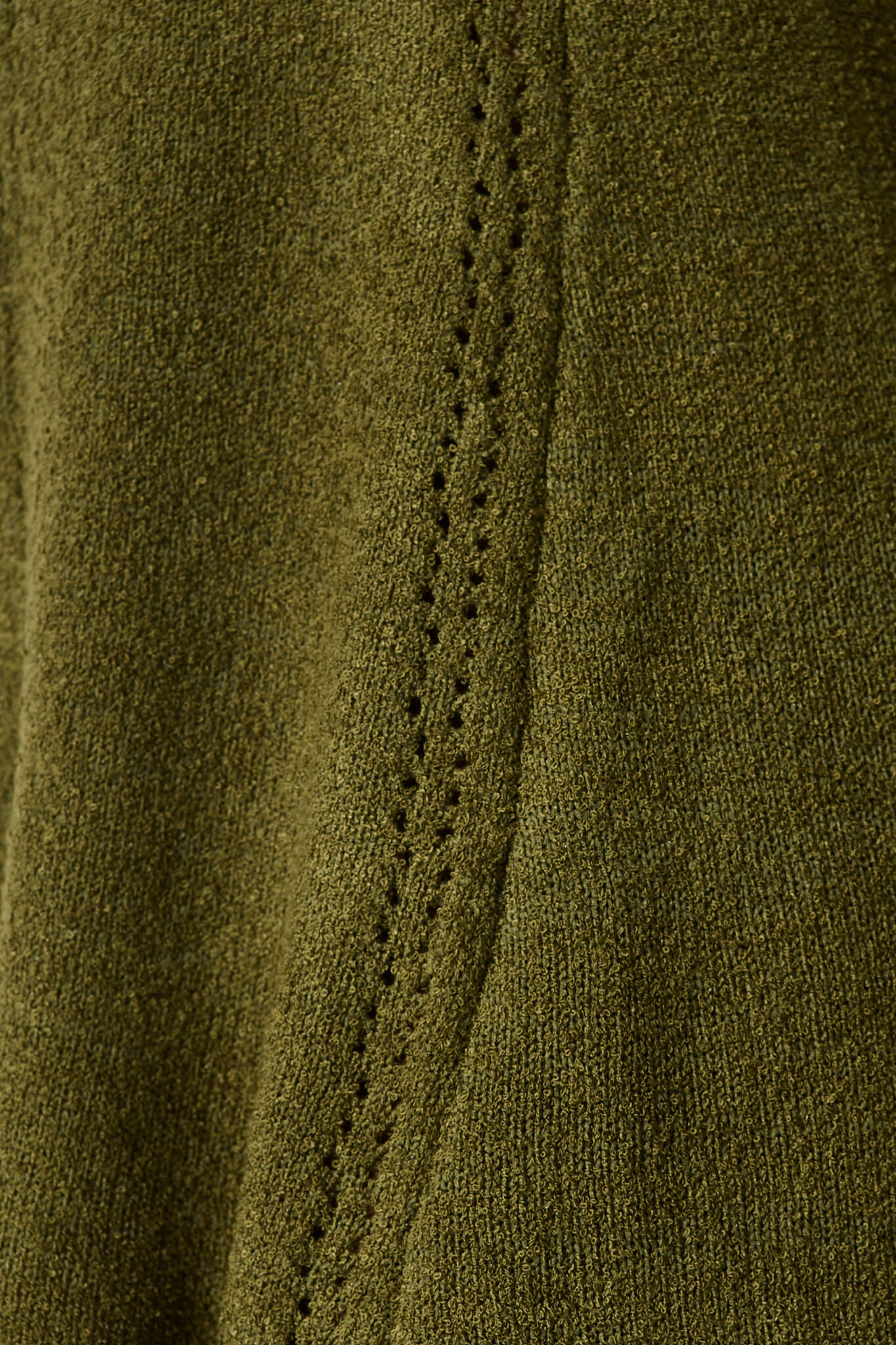 Analia Knit Dress In Khaki - Image 6