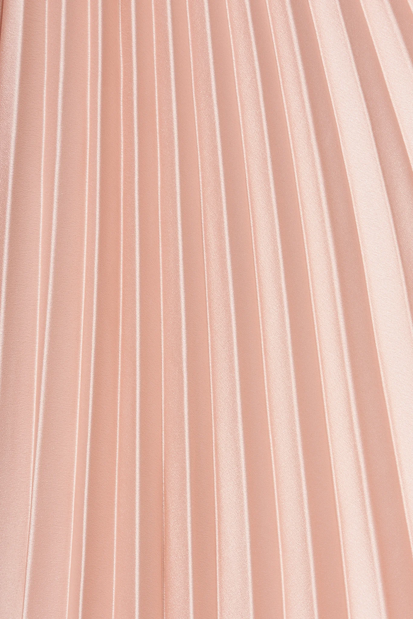 Anetta Midi Dress In Pleated Blush Satin - Image 12