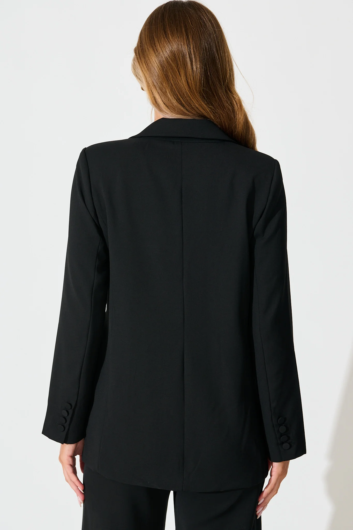 Ariana Blazer in Black - Image 3