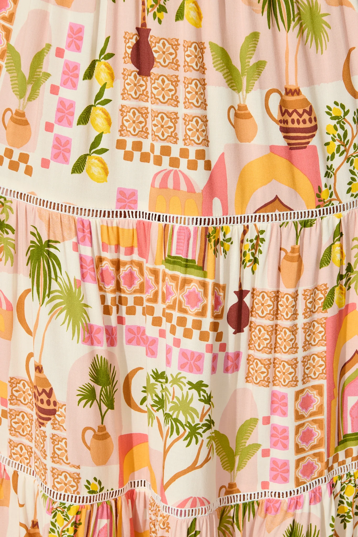 Ariza Maxi Skirt in Multi Print - Image 6