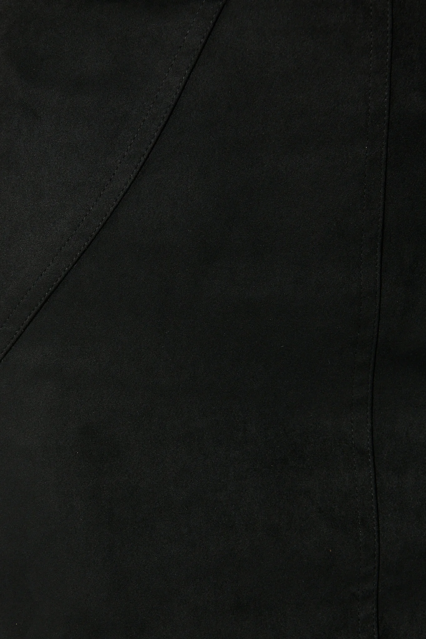 Arya Skirt in Black Suedette - Image 6