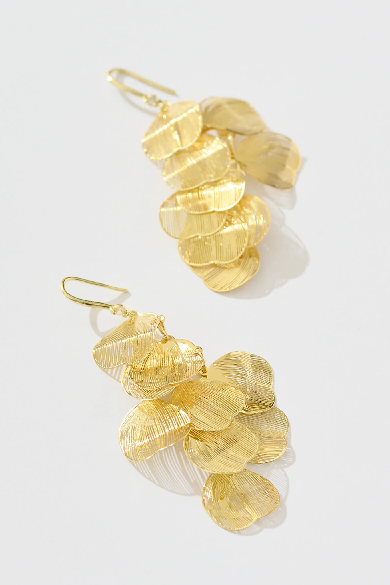 Ashley Drop Earrings in Gold - Image 6