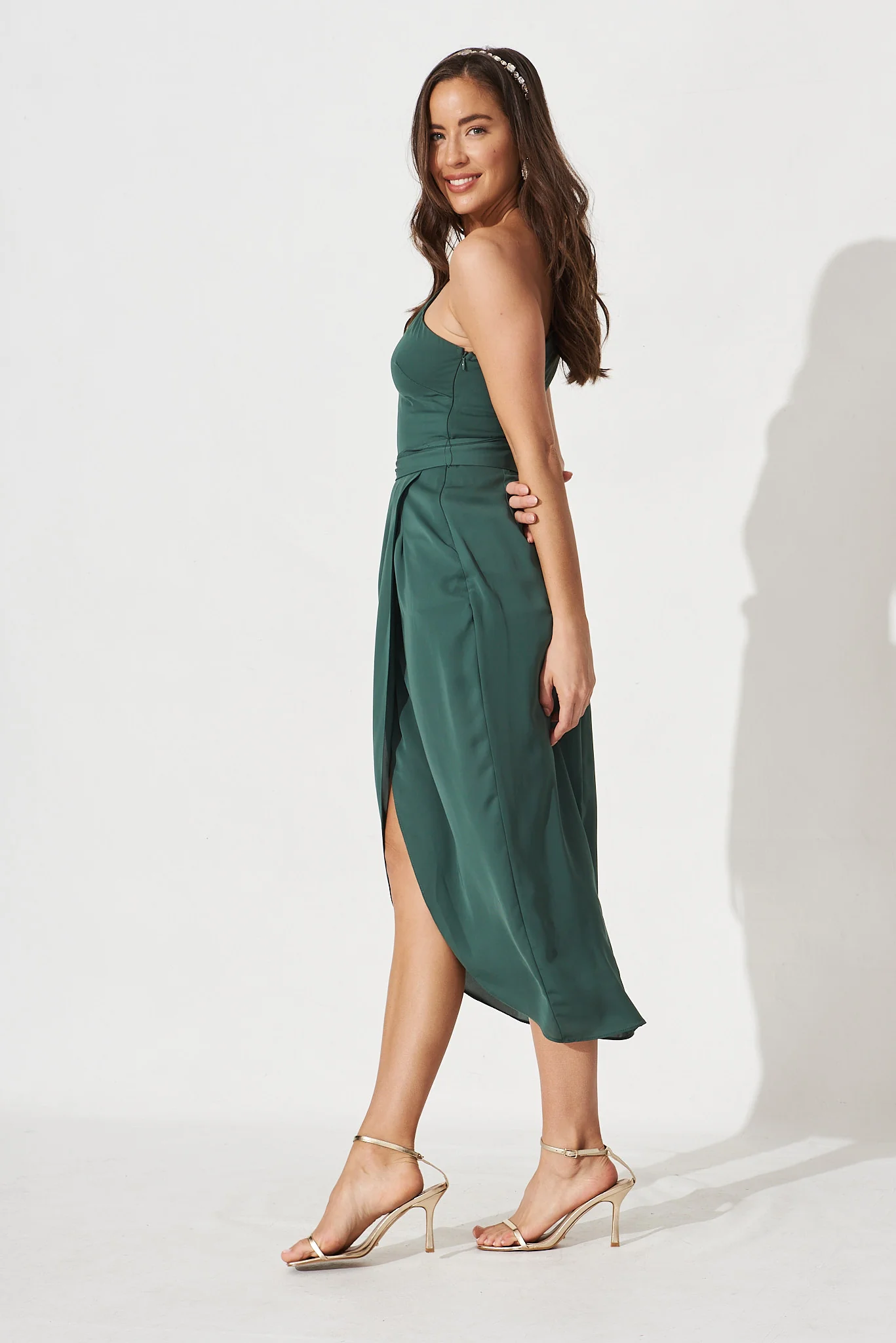 Aviana Dress In Green - Image 3