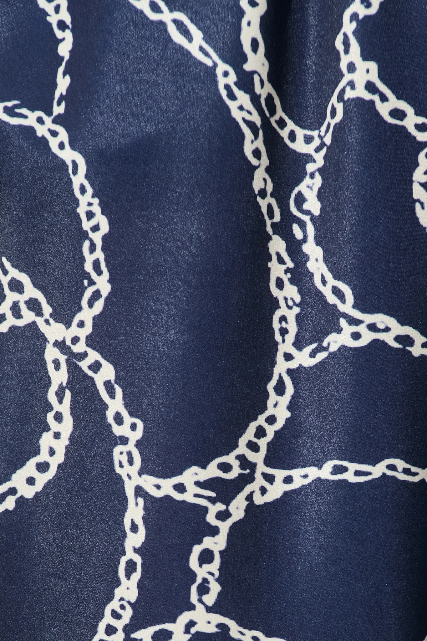 Ayanda Pant in Navy Floral Satin - Image 6