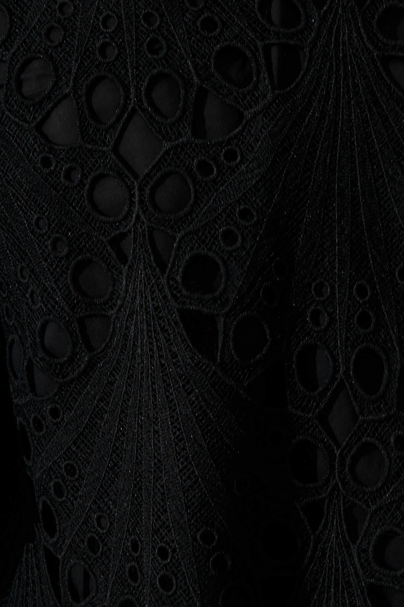 Bel Air Top In Black Lace - Image 6
