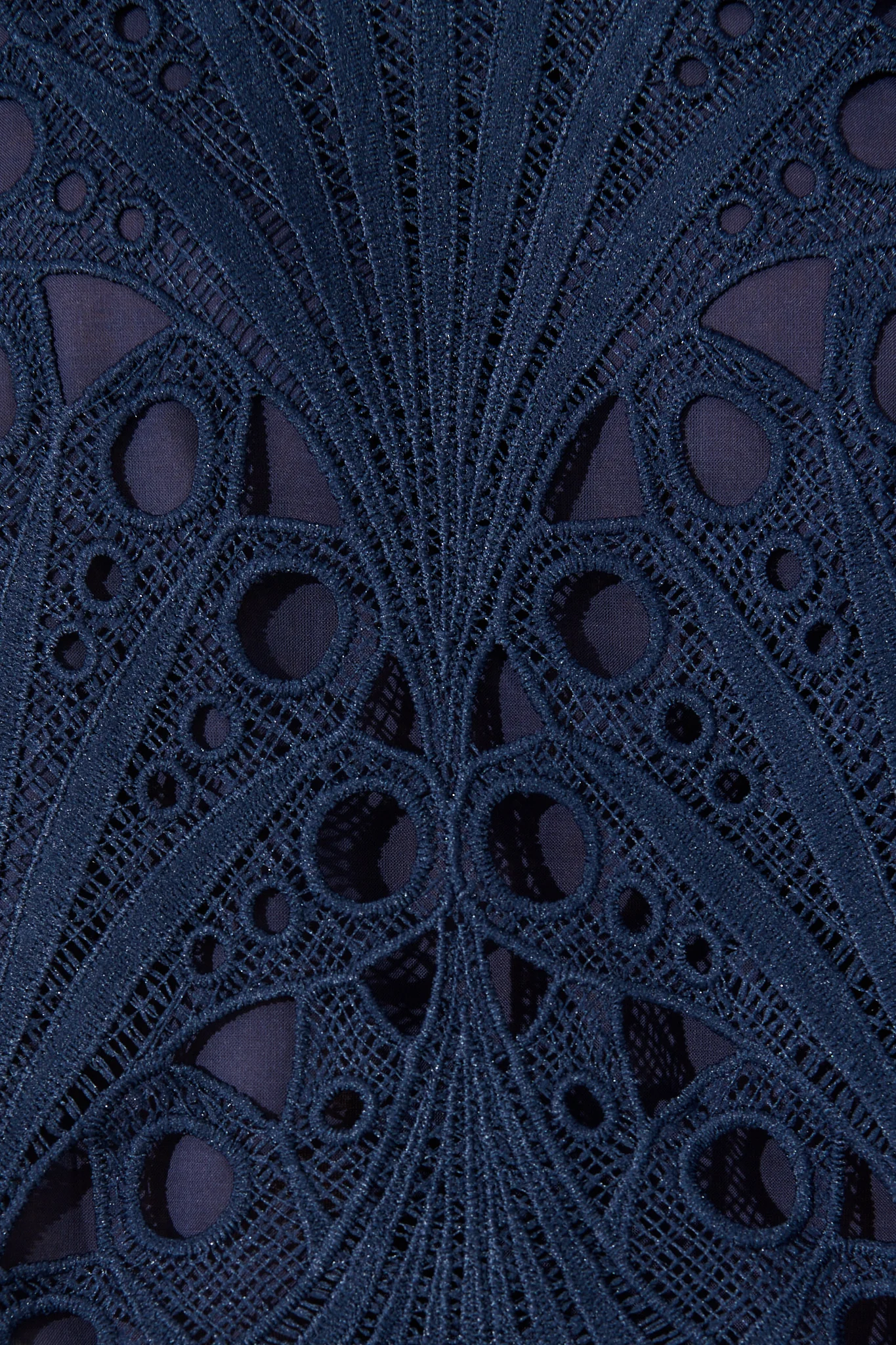 Bel Air Top in Navy Lace - Image 6