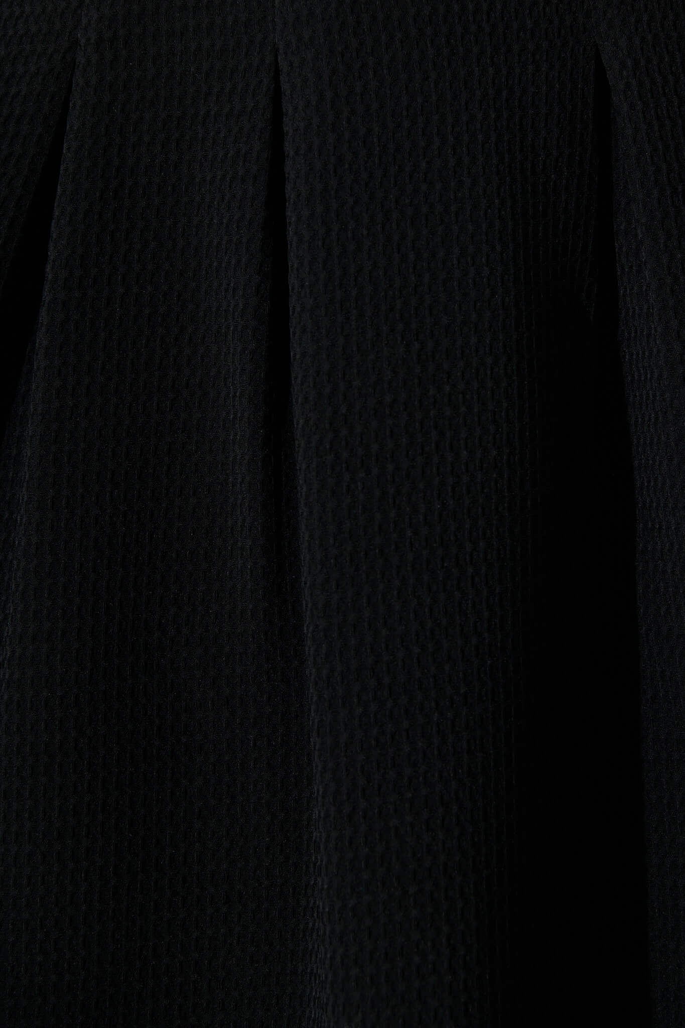 Beth Dress In Textured Black - Image 6