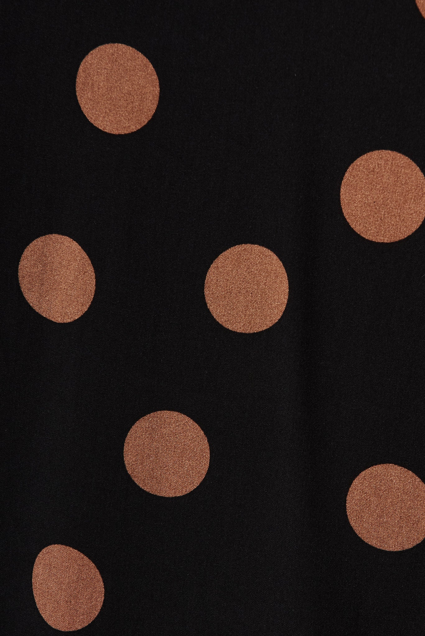 Bilboa Maxi Skirt In Black With Brown Spot - Image 7