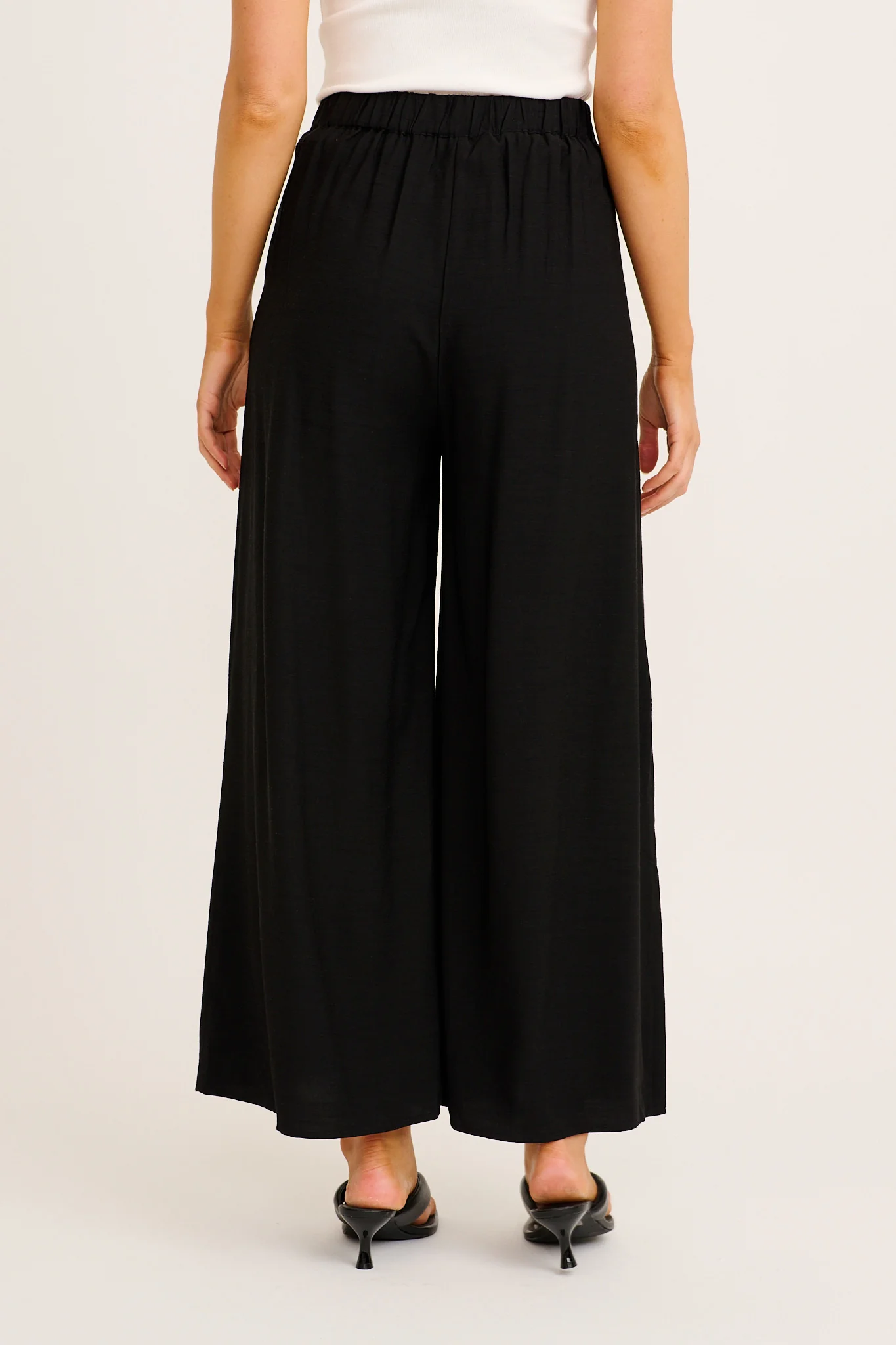 Blissfully Pant in Black Linen Blend - Image 3