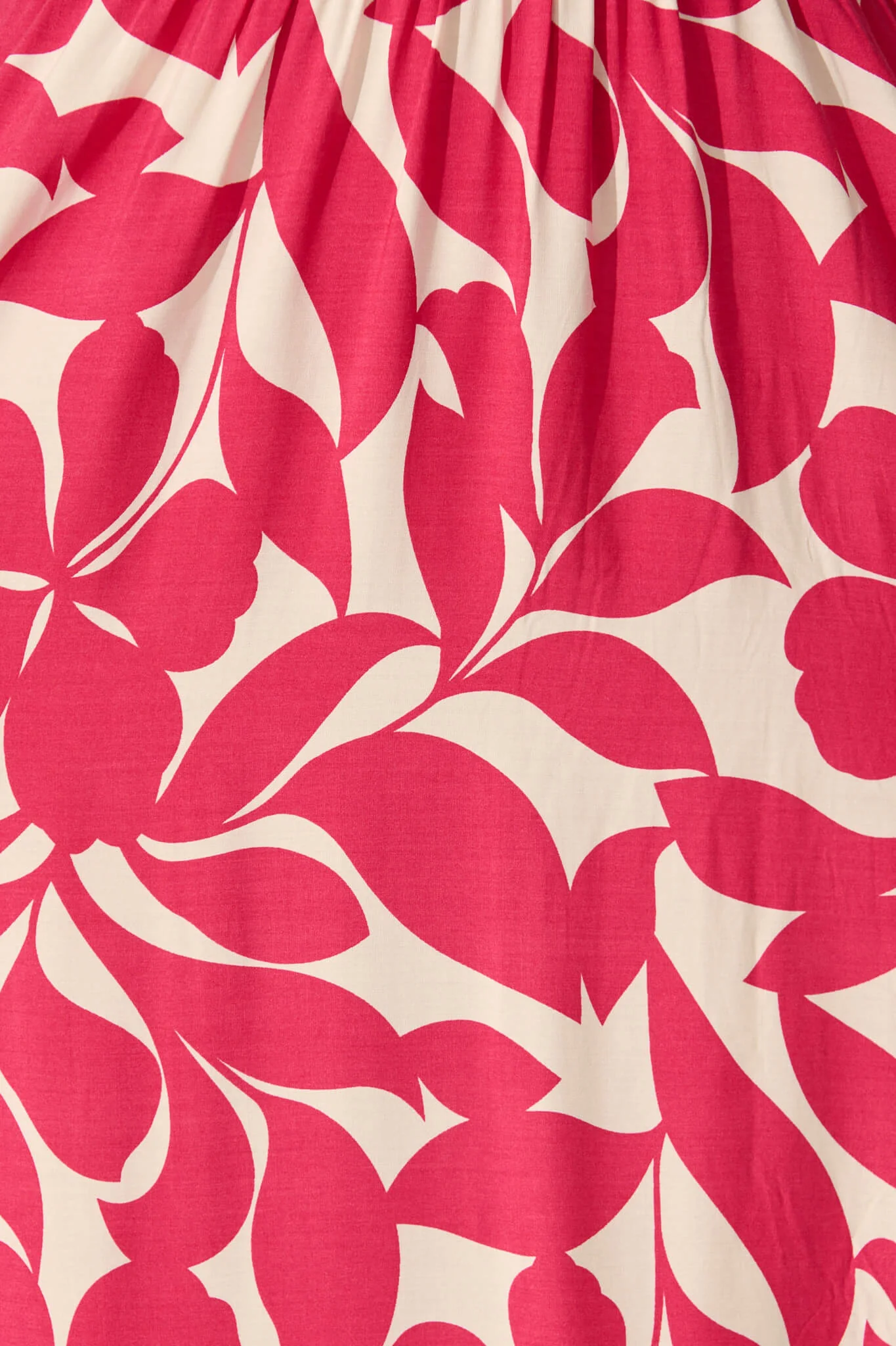 Candie Midi Dress In Pink Leaf - Image 6