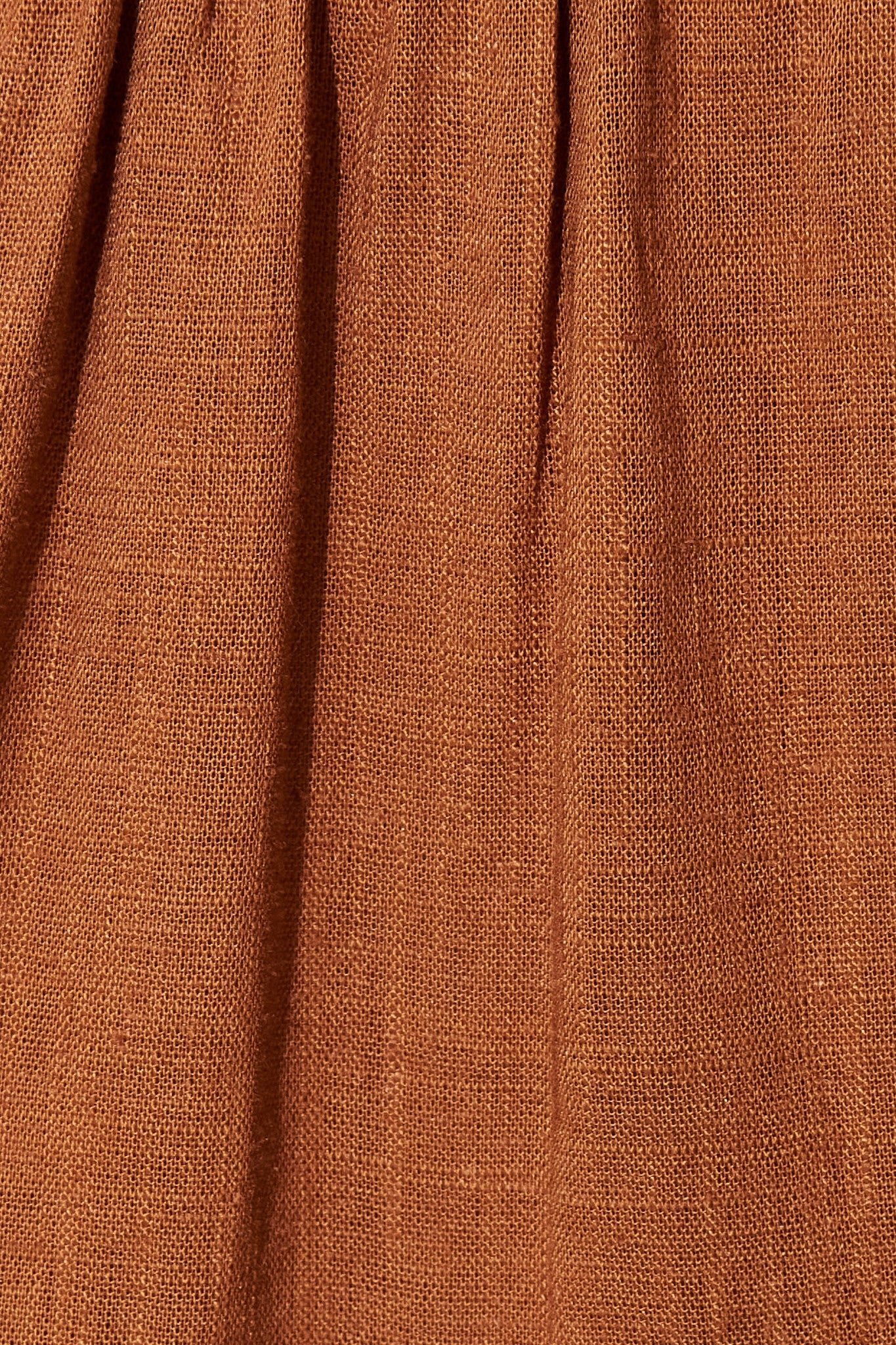 Caracelle Smock Dress In Camel Brown - Image 10