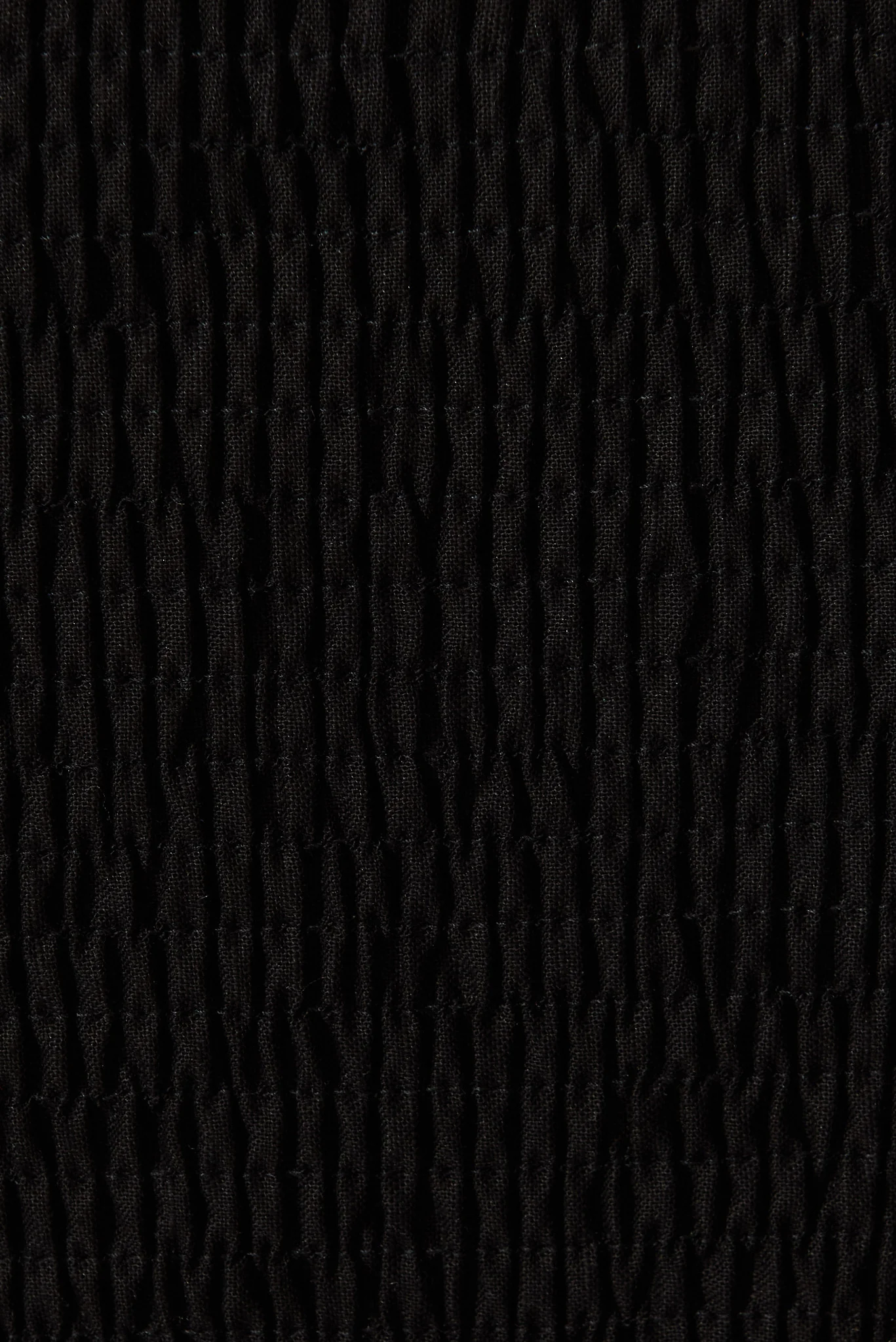 Caribbean Midi Dress In Black Cotton Linen - Image 6