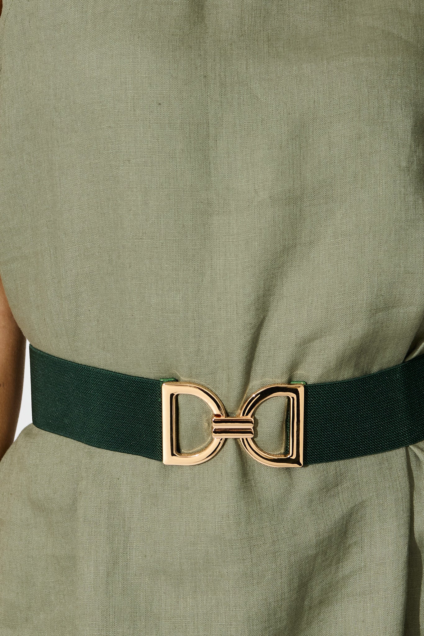 Carrie Belt in Emerald Stretch - Image 3