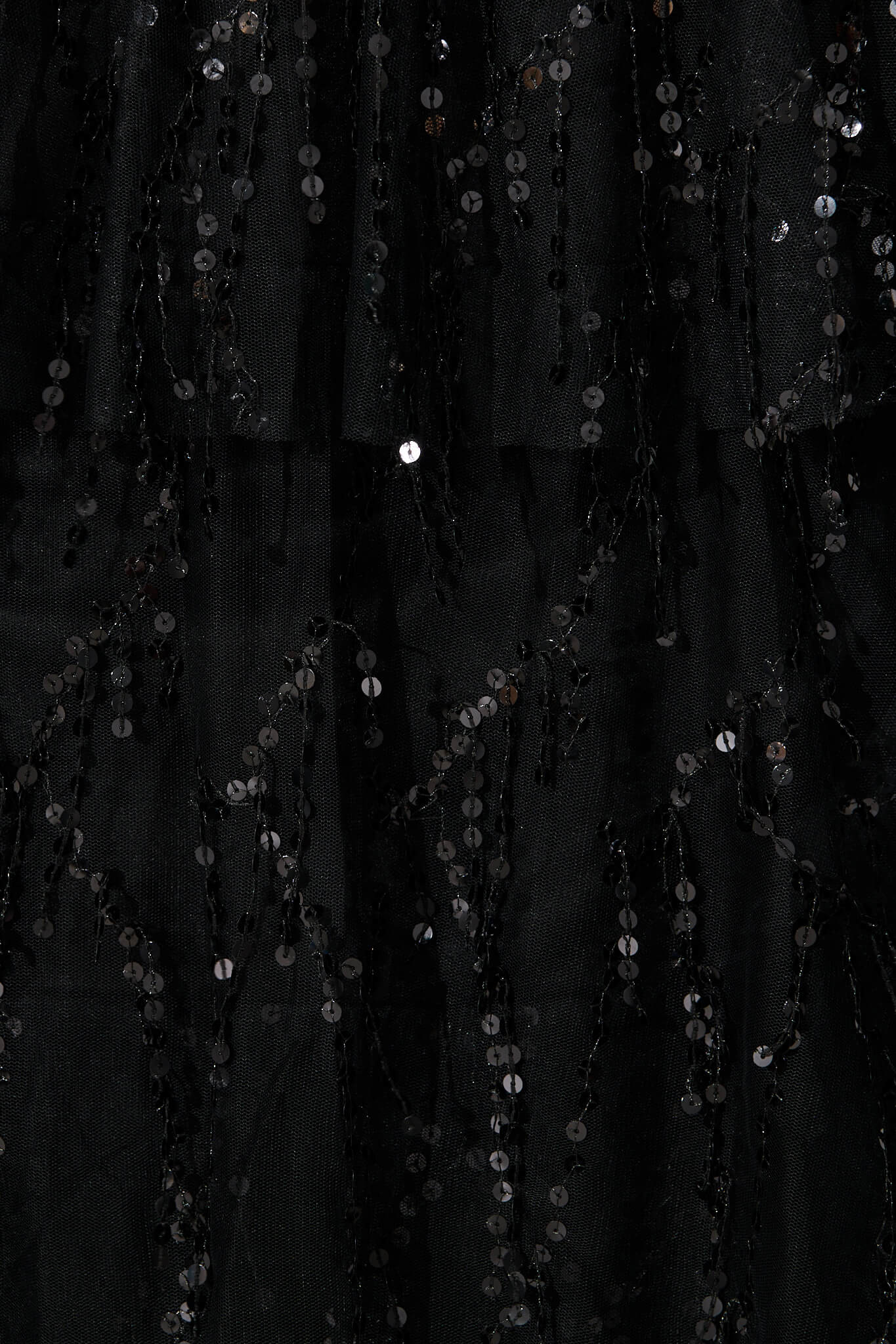 Catalina Midi Dress In Black Sequin - Image 6