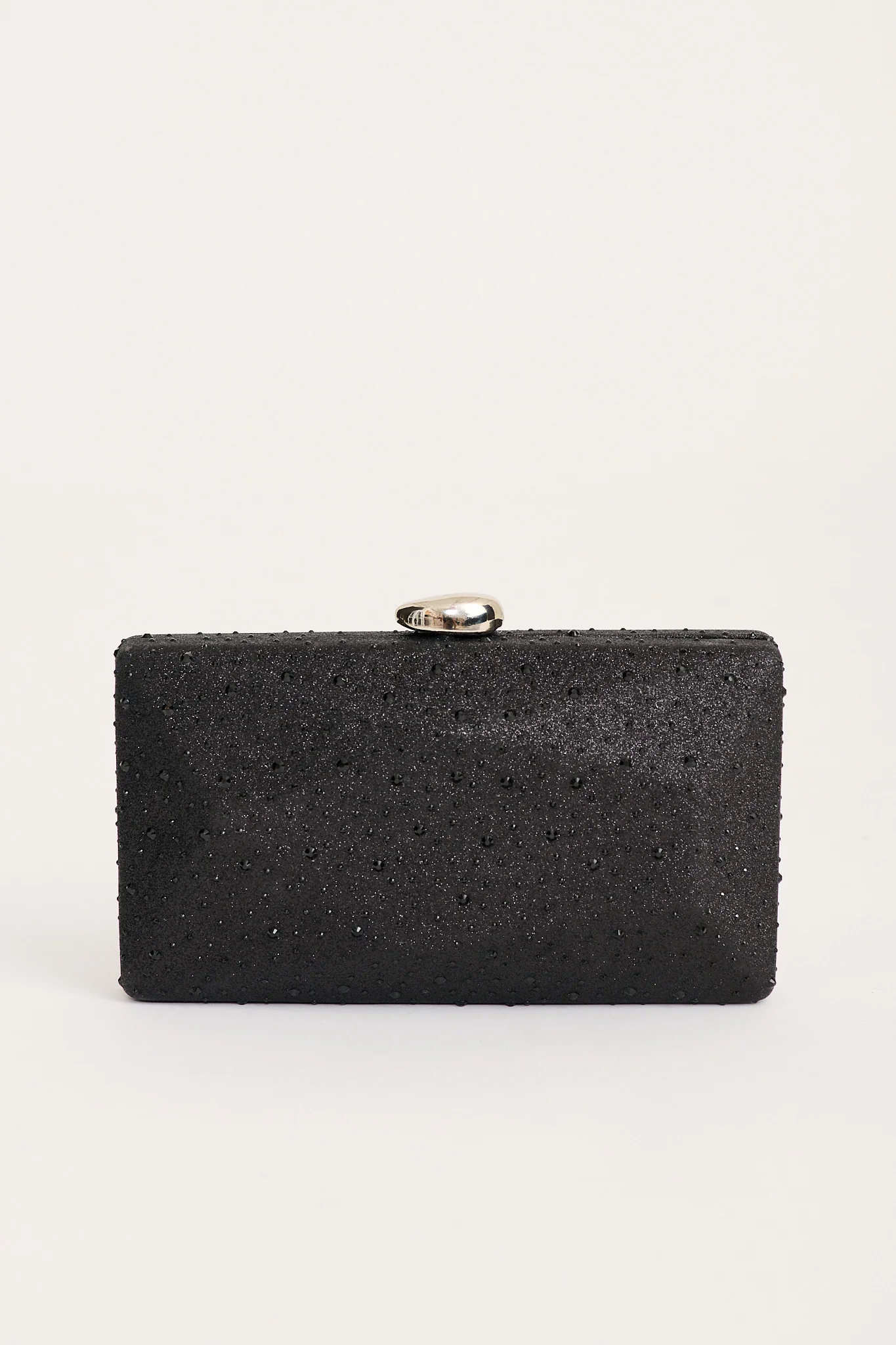 Clara Clutch Bag in Black