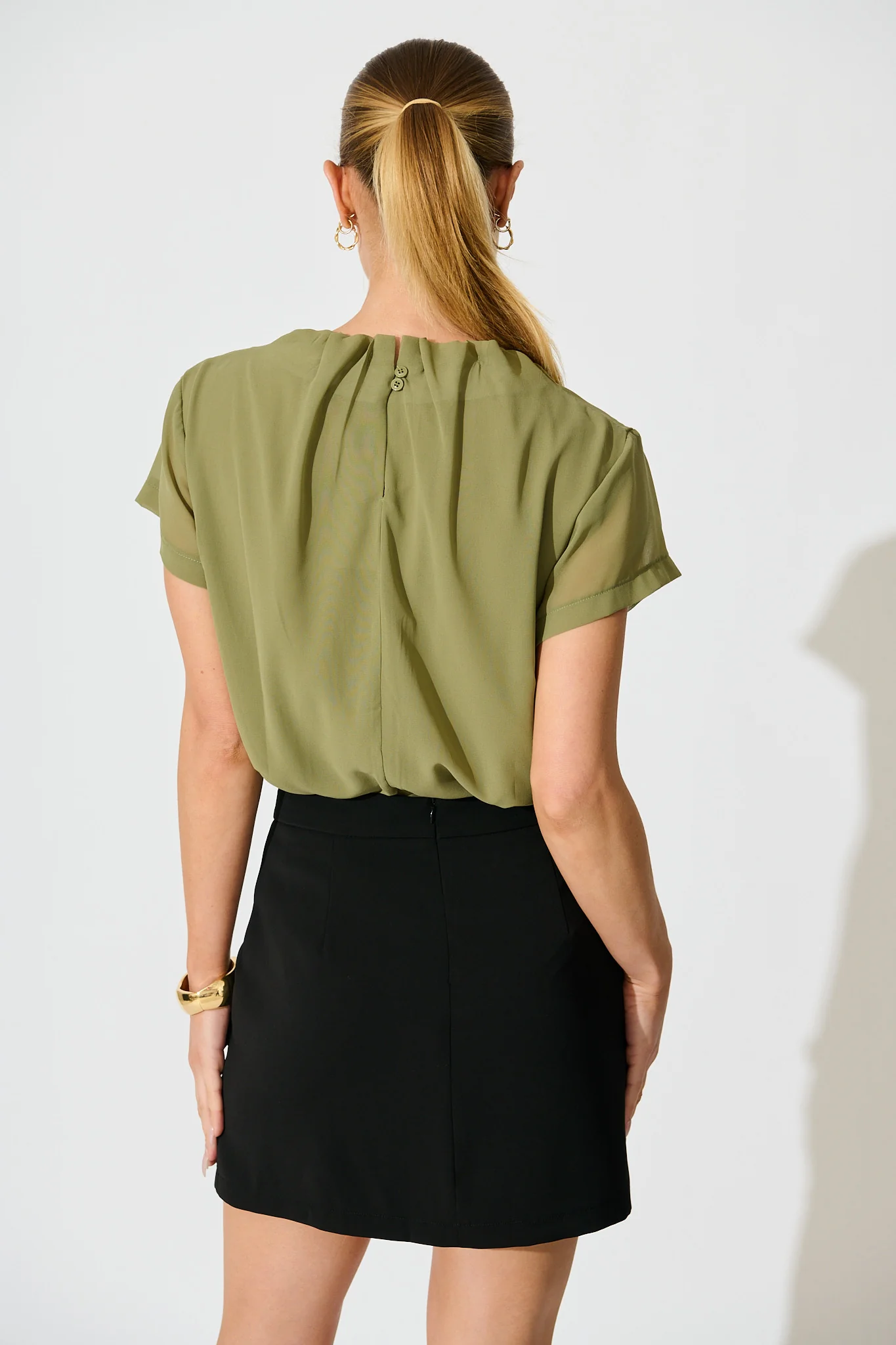 Clarabella Skirt in Black - Image 3