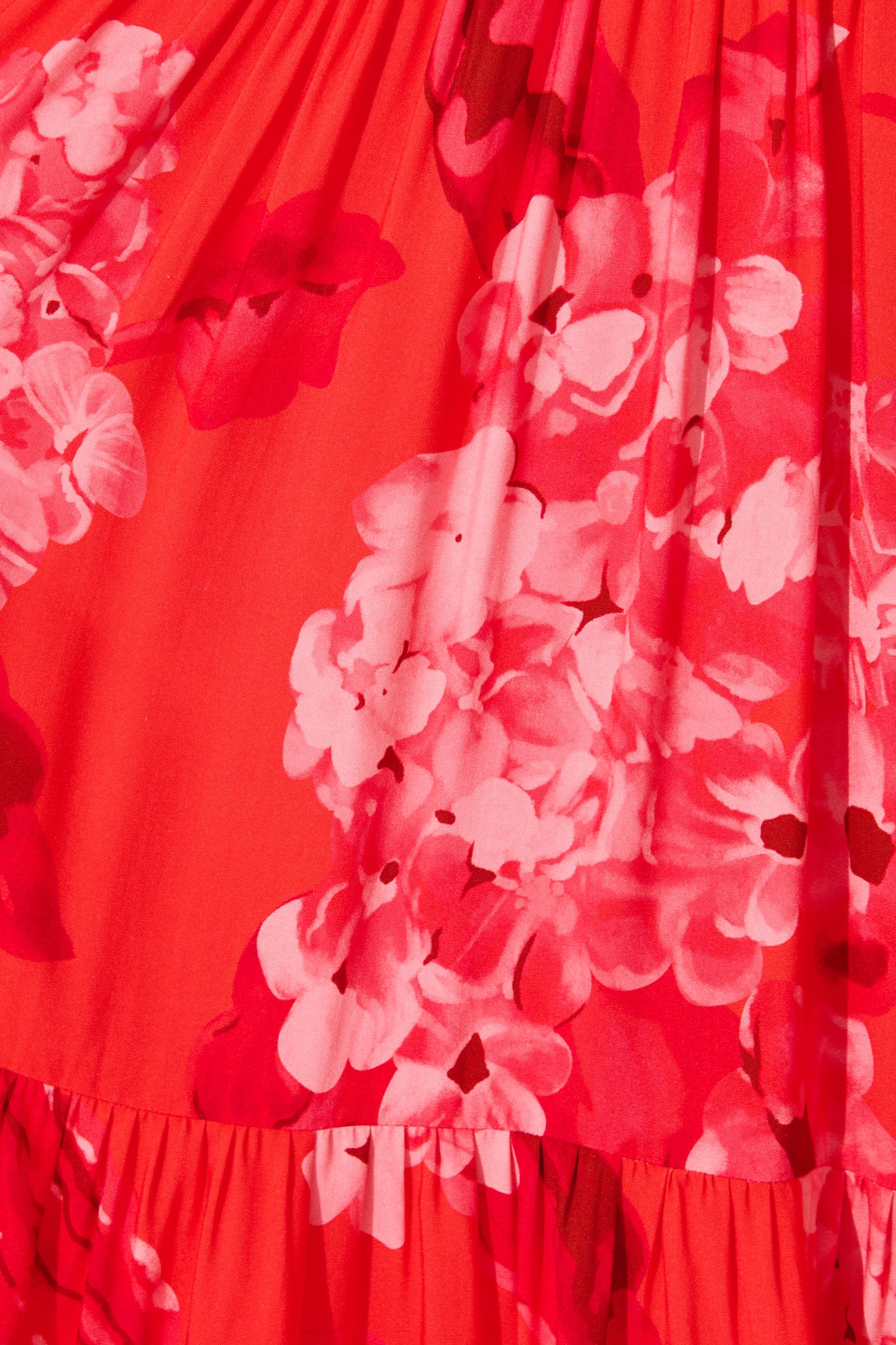 Danielle Midi Dress in Red Floral - Image 6