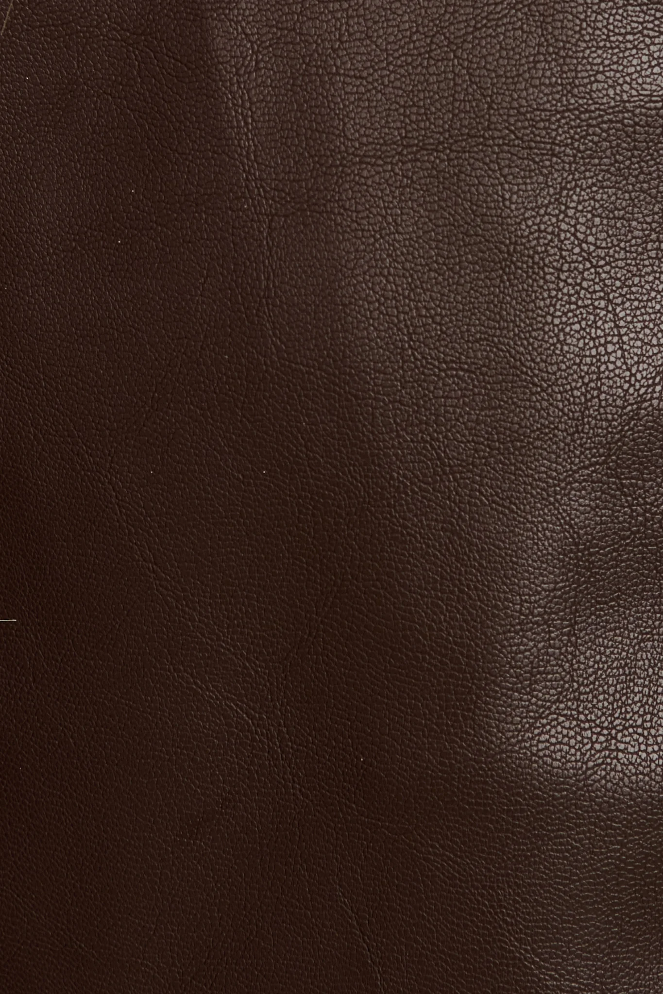 Dewdrop Bomber Jacket in Chocolate Leatherette - Image 11