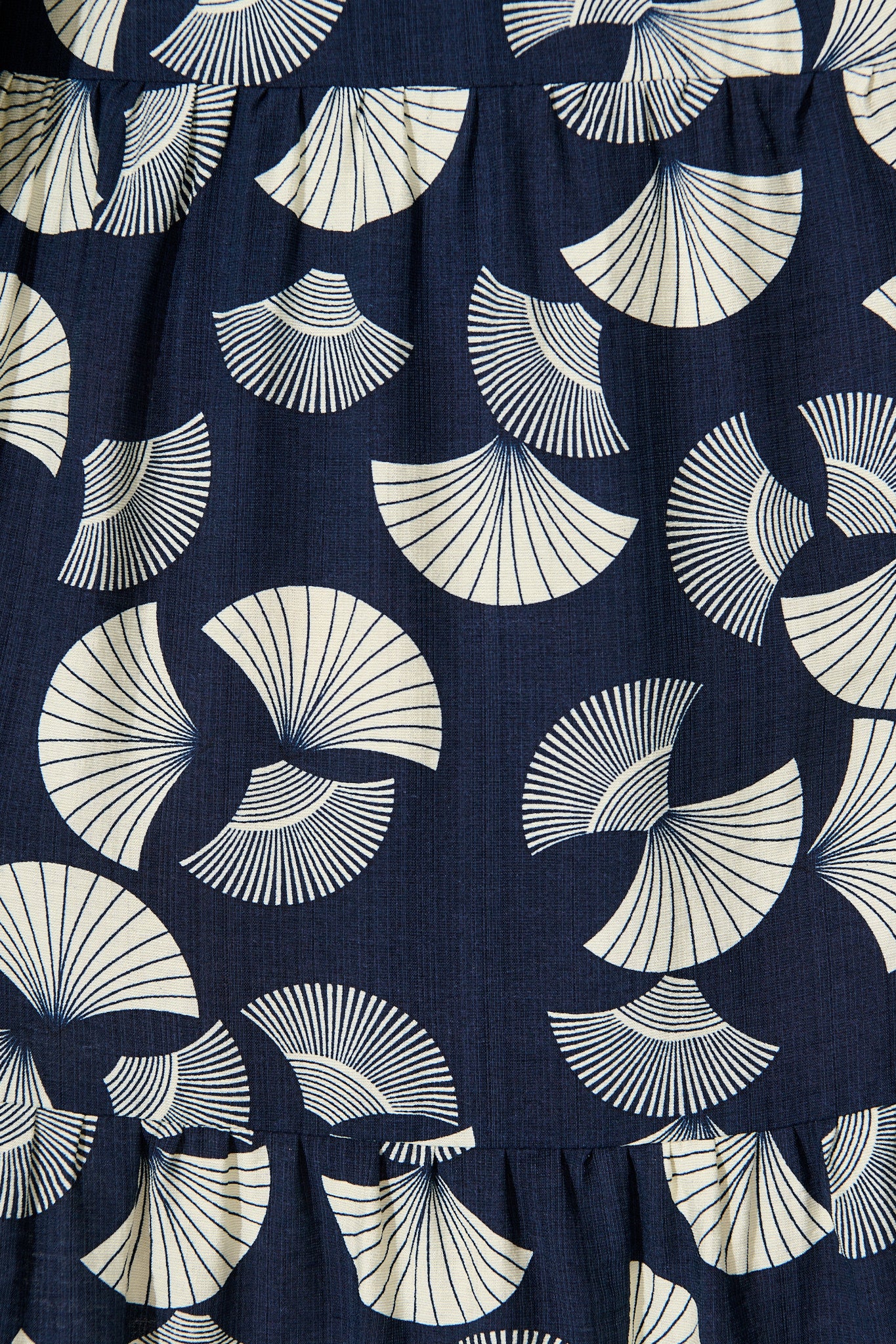 Donissa Midi Dress in Navy with White Print - Image 6