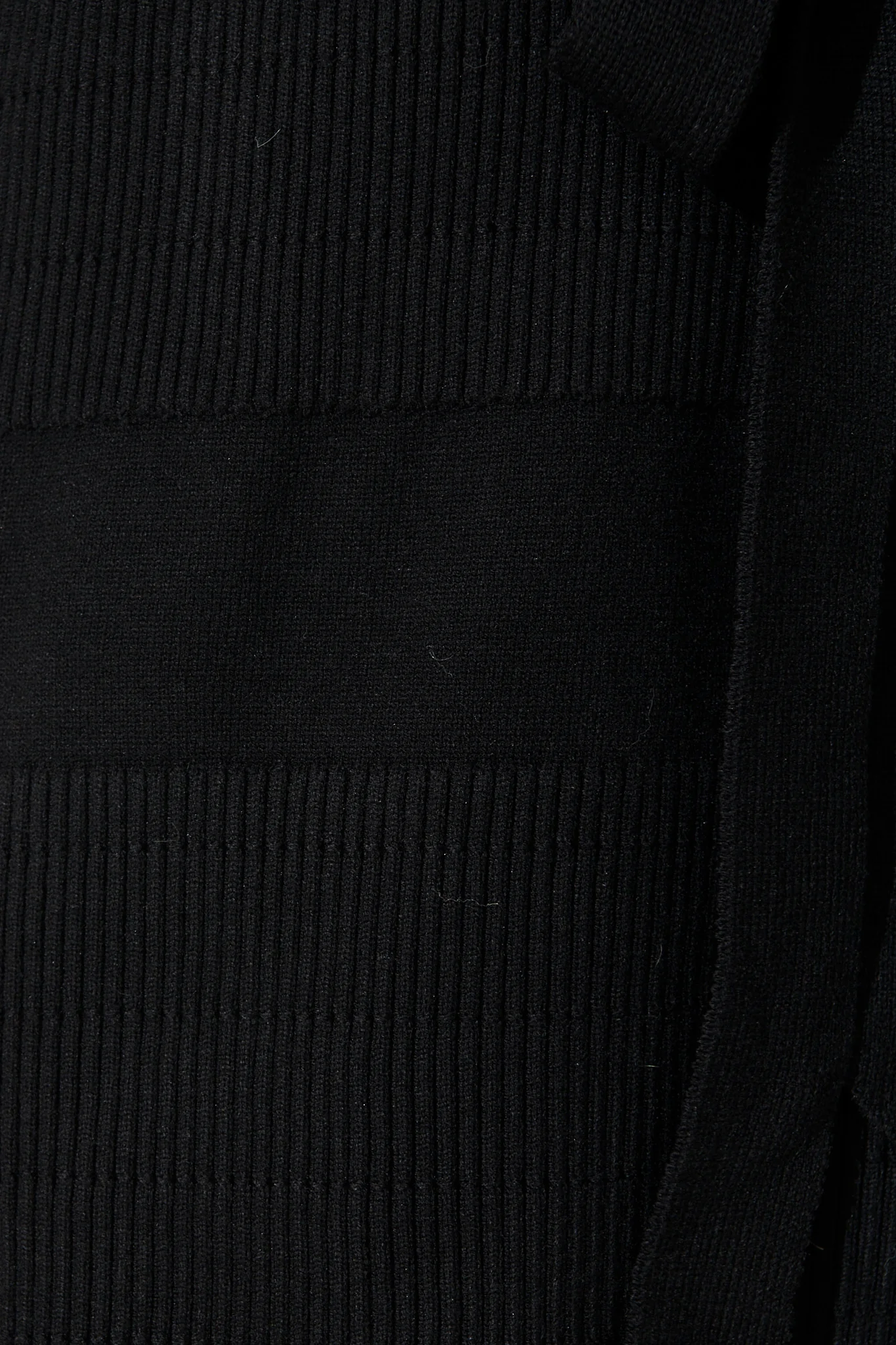 Dune Knit Dress in Black - Image 6