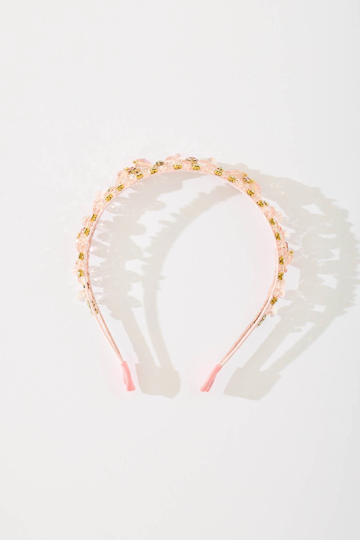 Echo Headband In Blush - Image 5