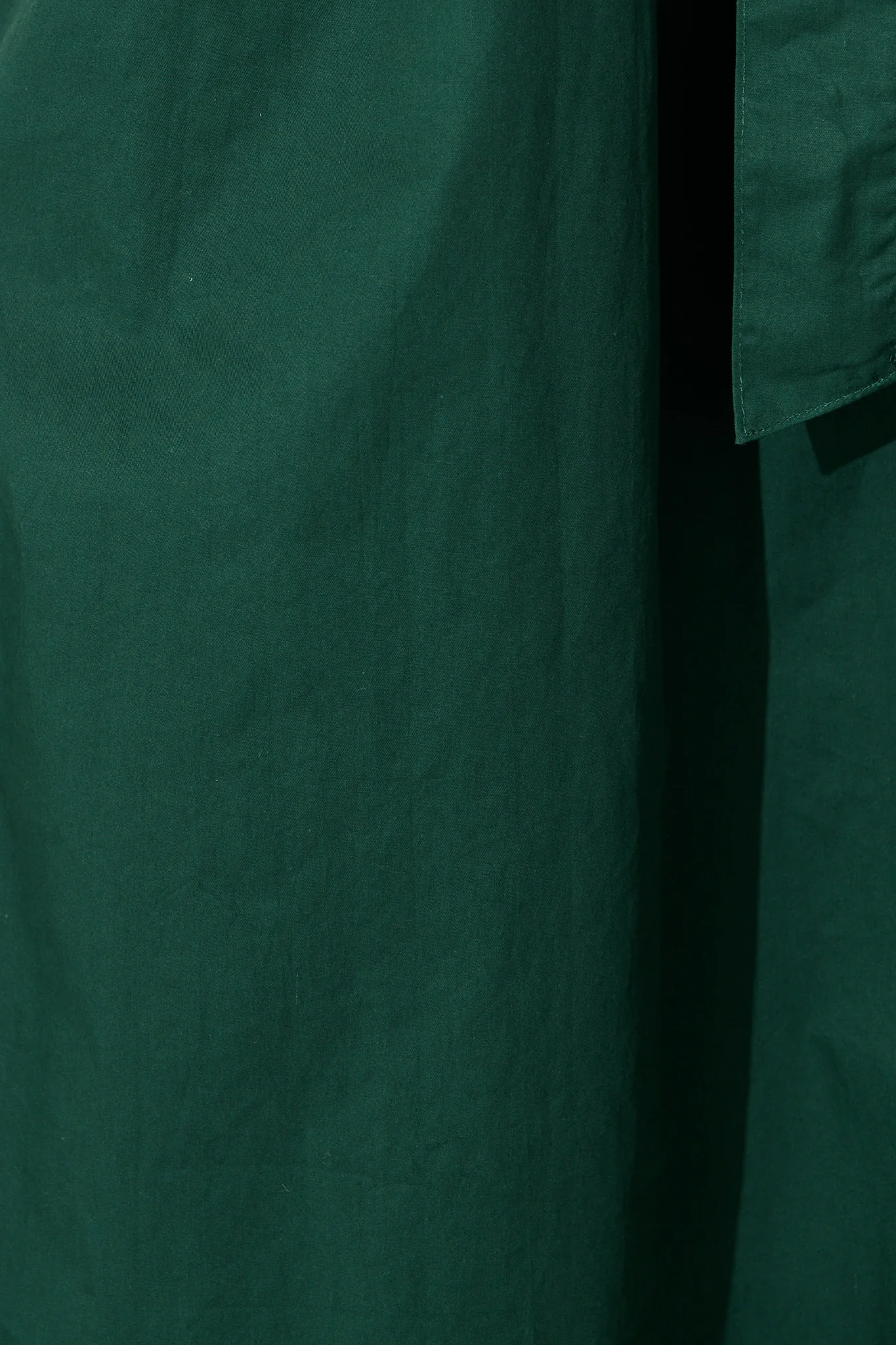 Ellery Midi Dress in Emerald Cotton - Image 6