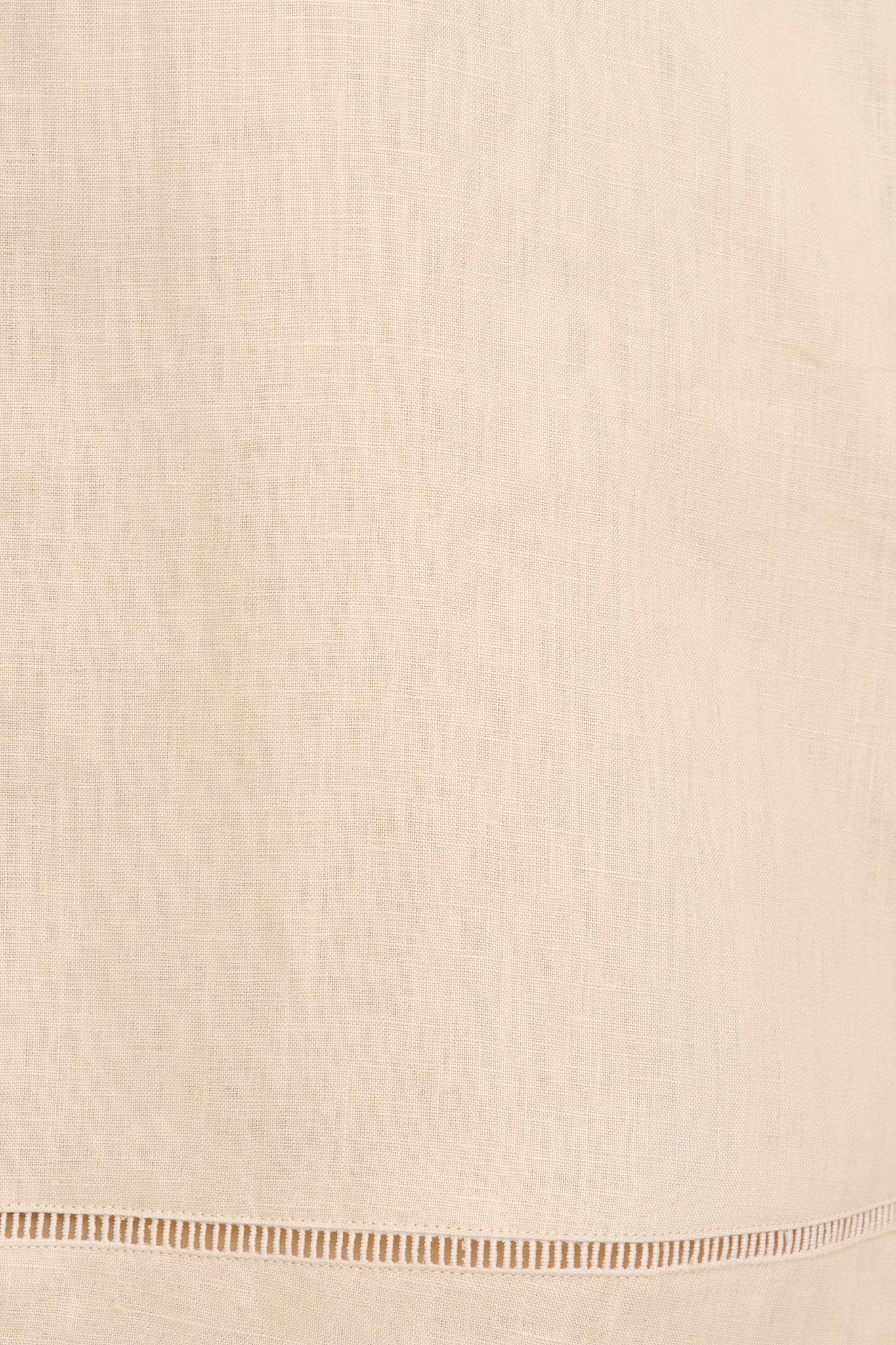 Elspeth Dress in Beige Linen - Image 6