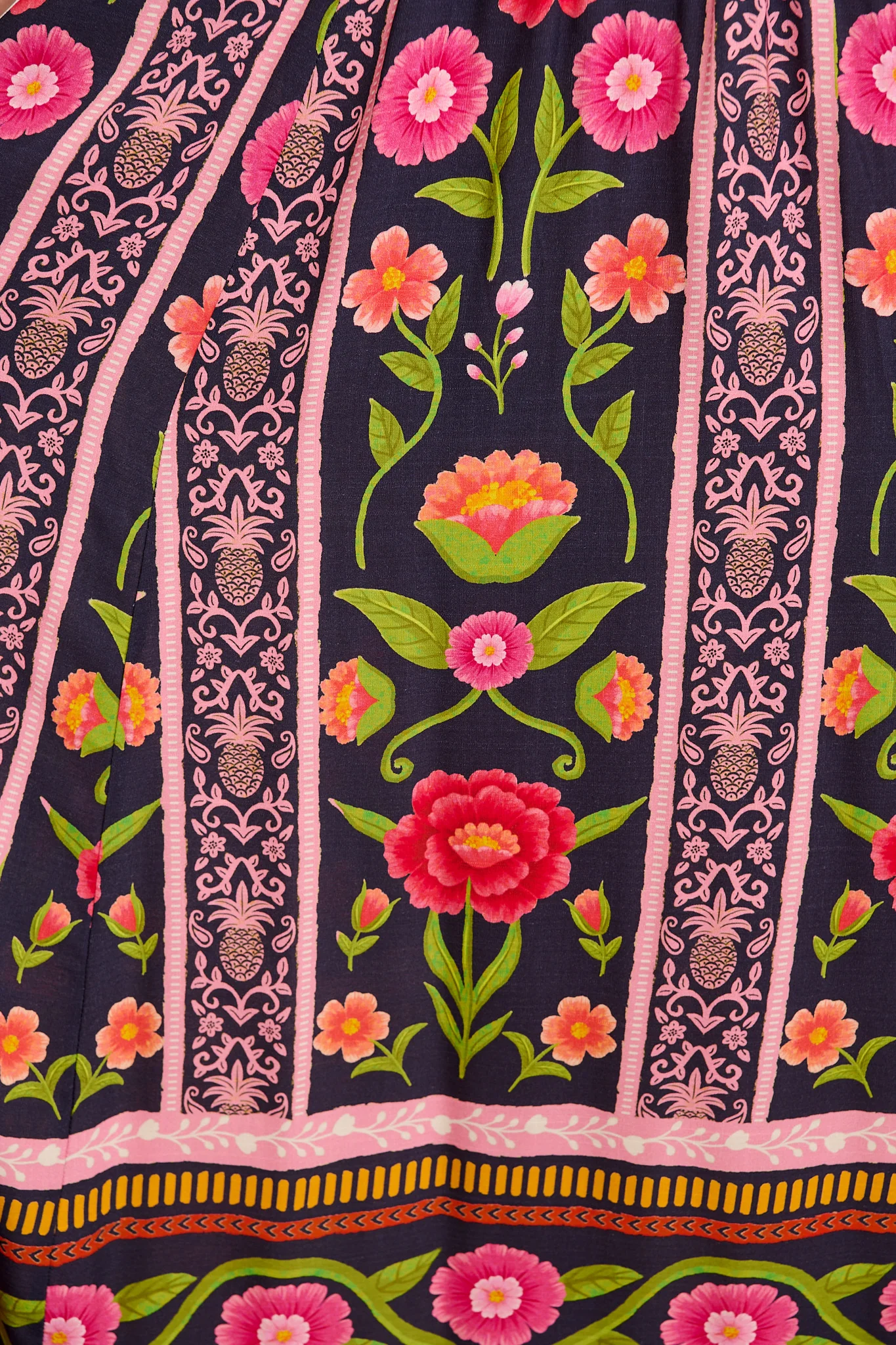 Flair Dress In Multi Floral Print - Image 6