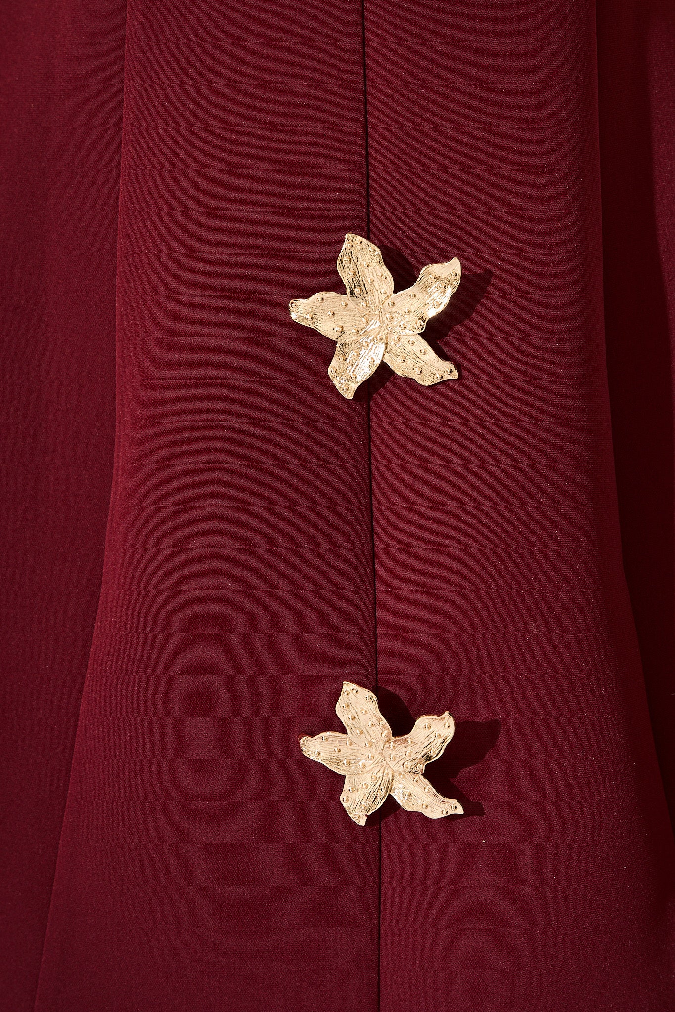 Fleur Amour Dress in Wine - Image 6