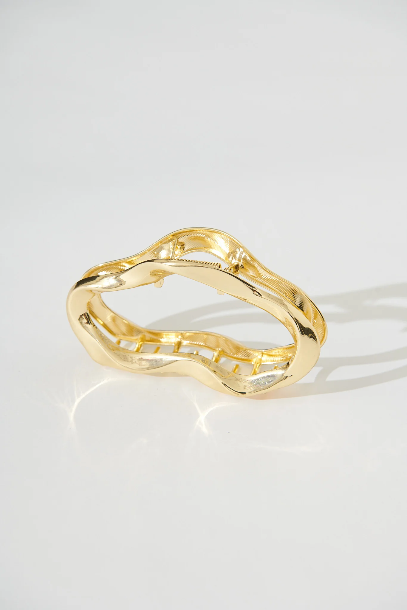 Forever Metal Hair Claw In Gold