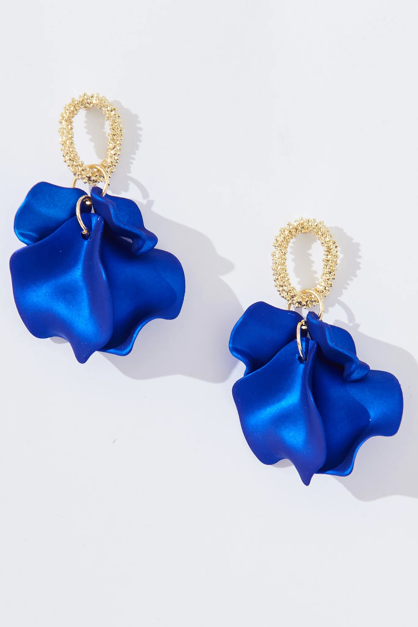 Gallant Earrings In Cobalt Blue
