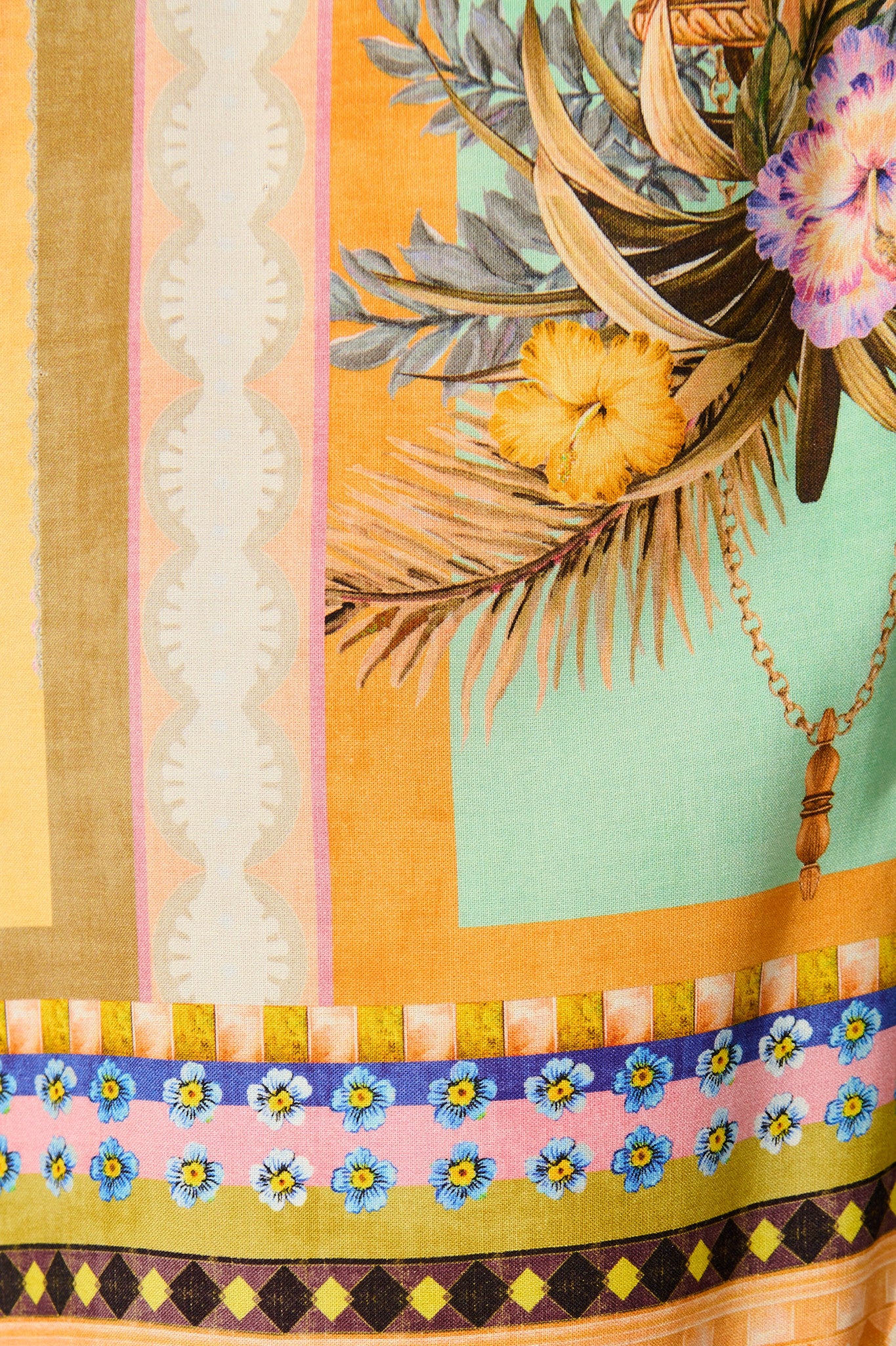Galleria Pant in Multi Conversational Print - Image 6