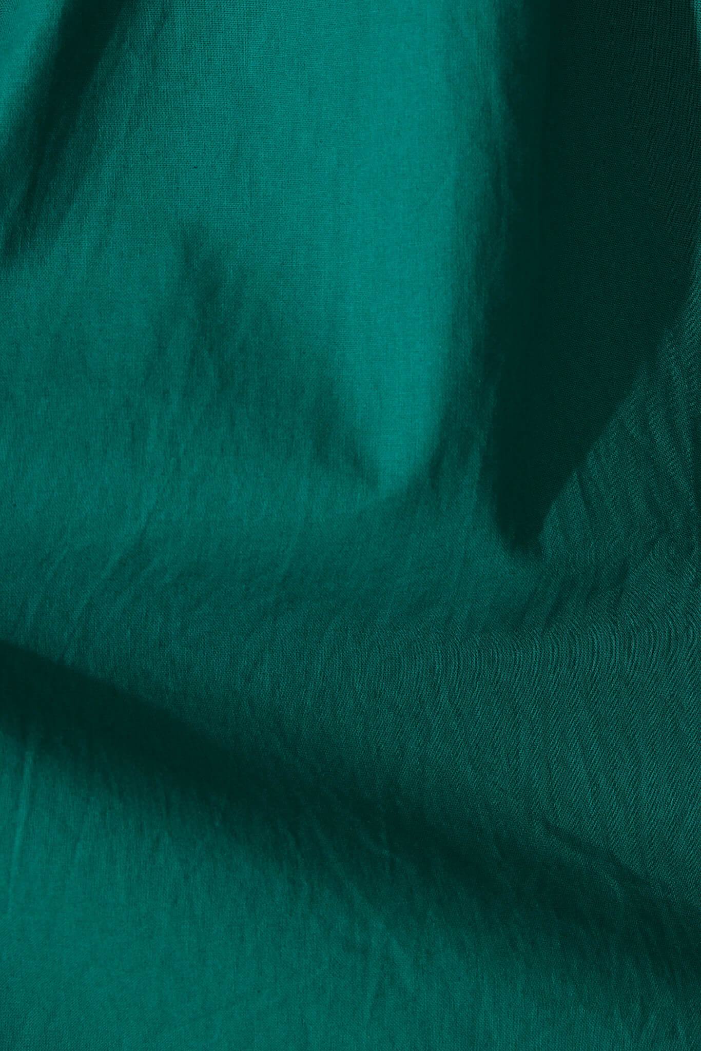 Gemini Midi Shirt Dress In Green Cotton - Image 7