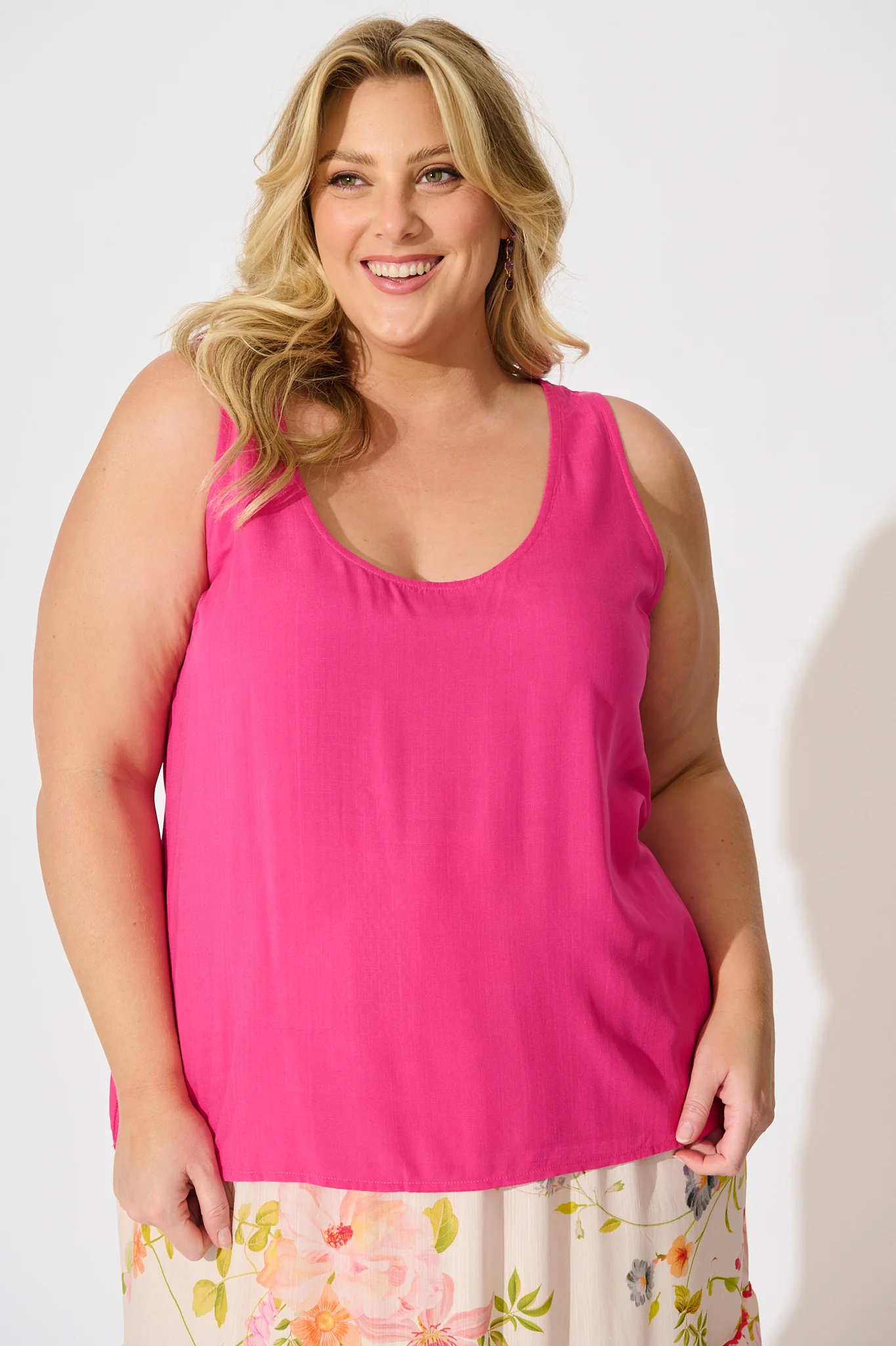 Genova Top in Hot Pink - Image 7