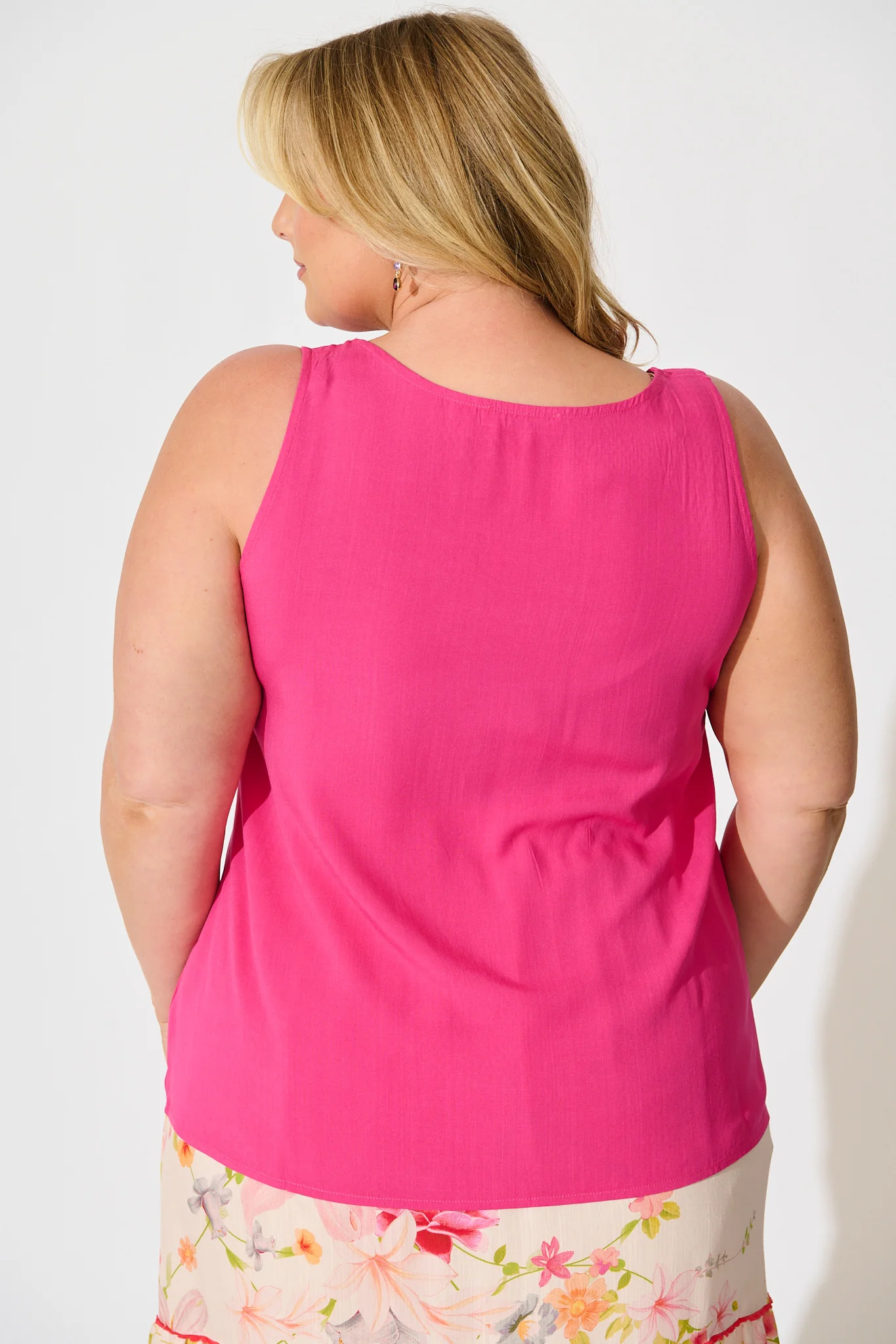 Genova Top in Hot Pink - Image 9