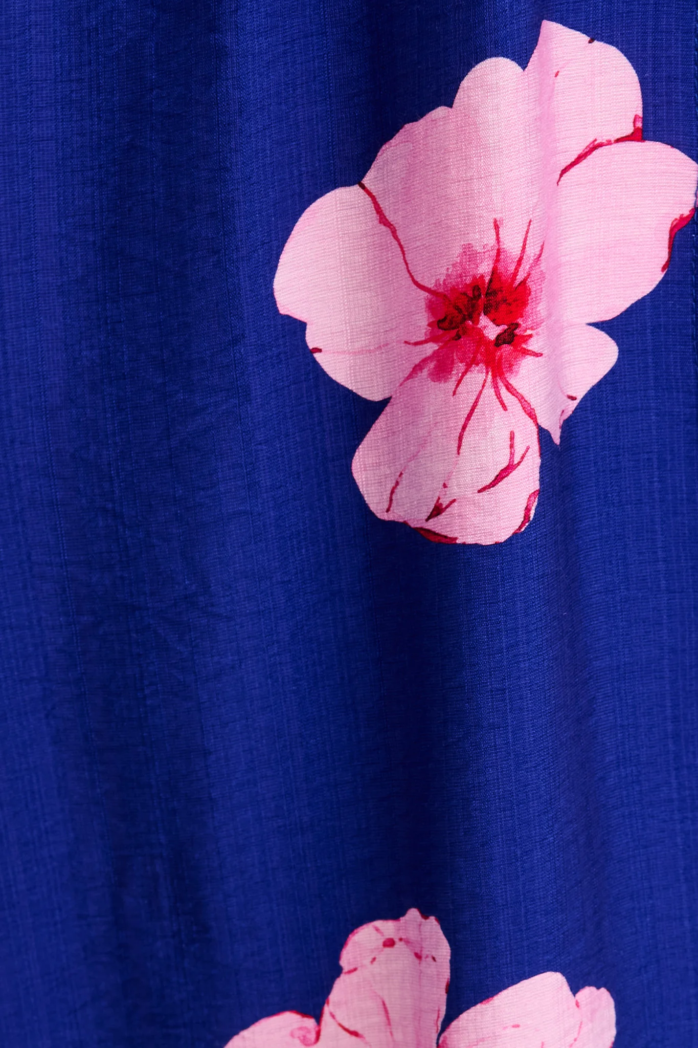 Graceful Elegance Maxi Dress in Navy with Pink Floral - Image 6
