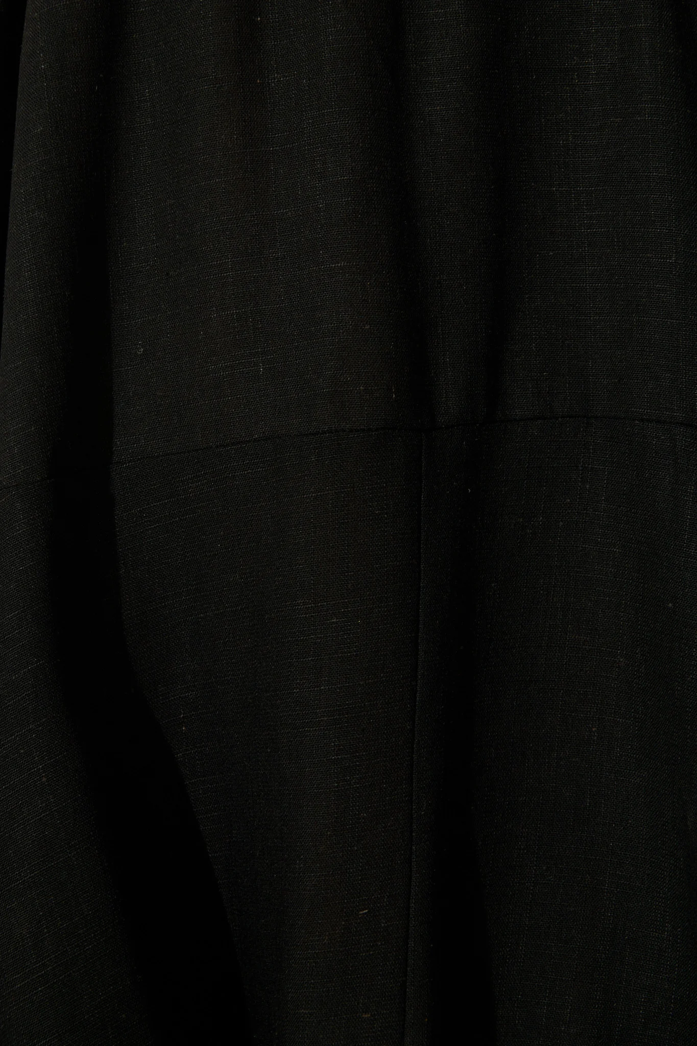 Hadlee Dress in Black Linen Blend - Image 6