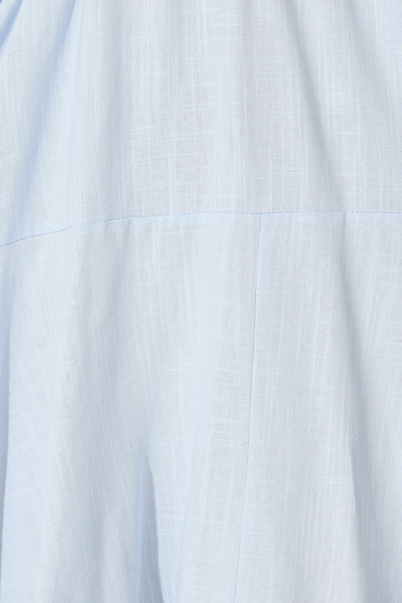 Hadlee Dress in Light Blue Linen Blend - Image 6