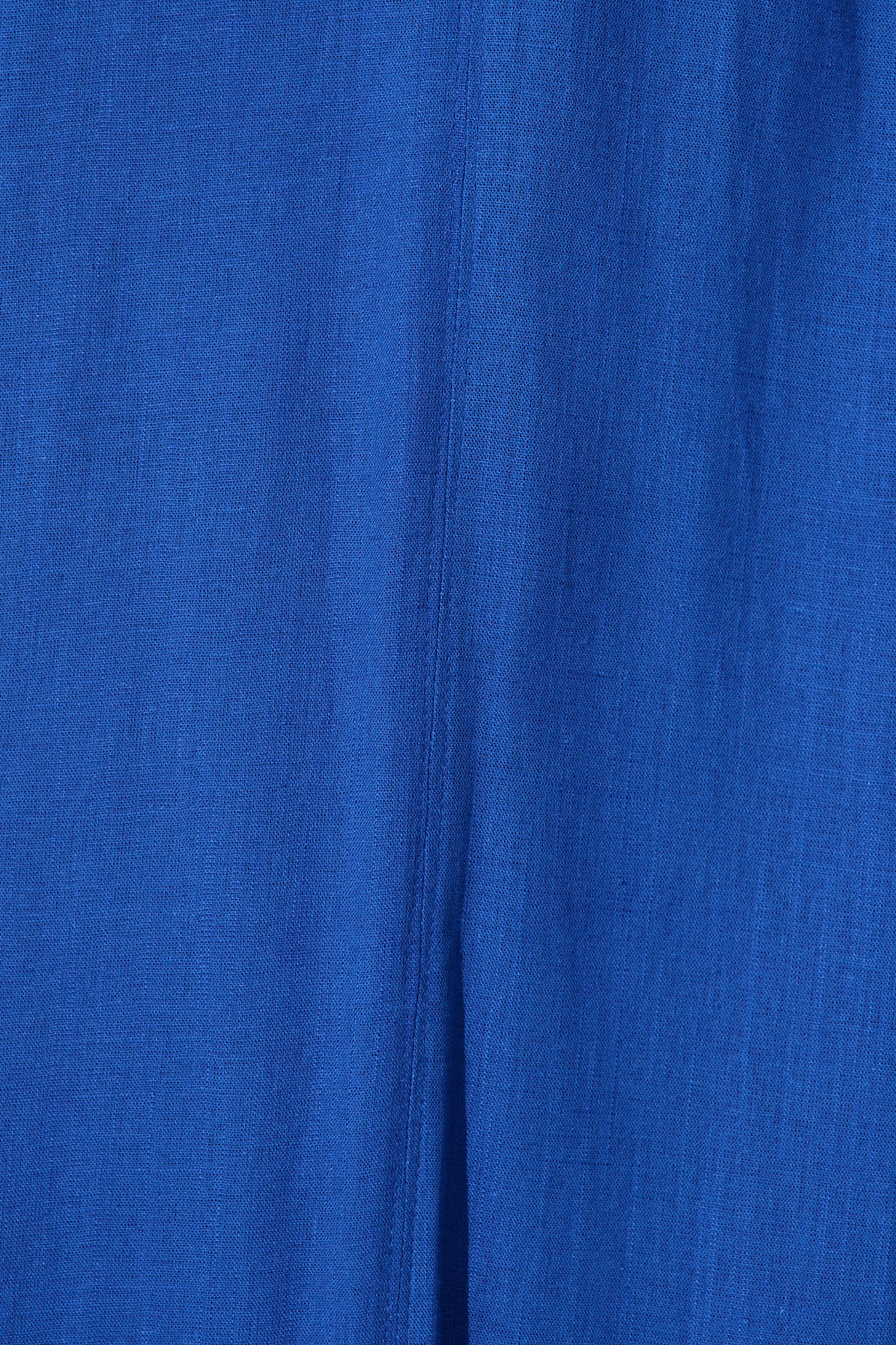 Heatwave Maxi Dress in Cobalt Linen Blend - Image 6