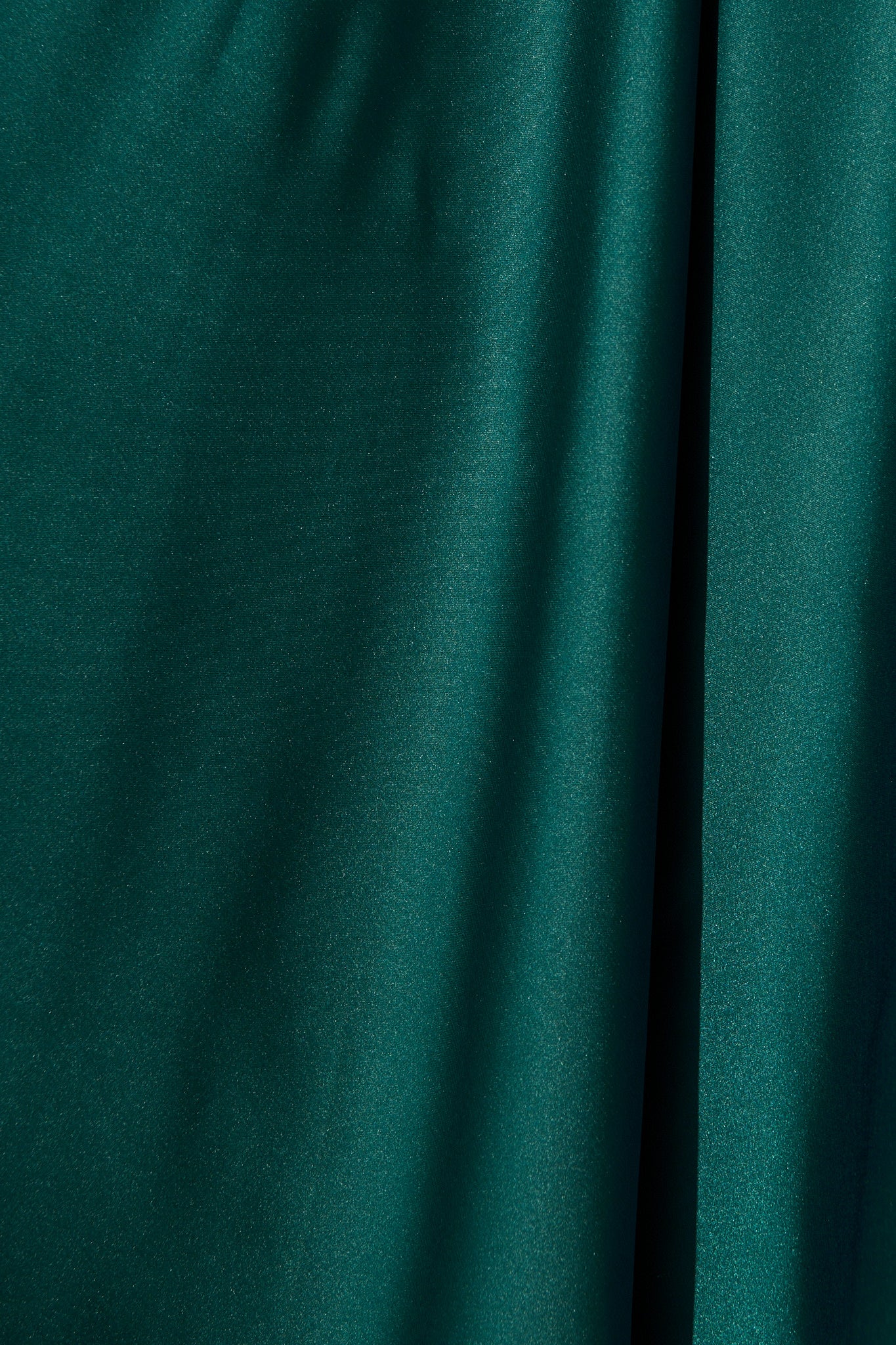 Helsinki Dress In Emerald Green Satin - Image 8