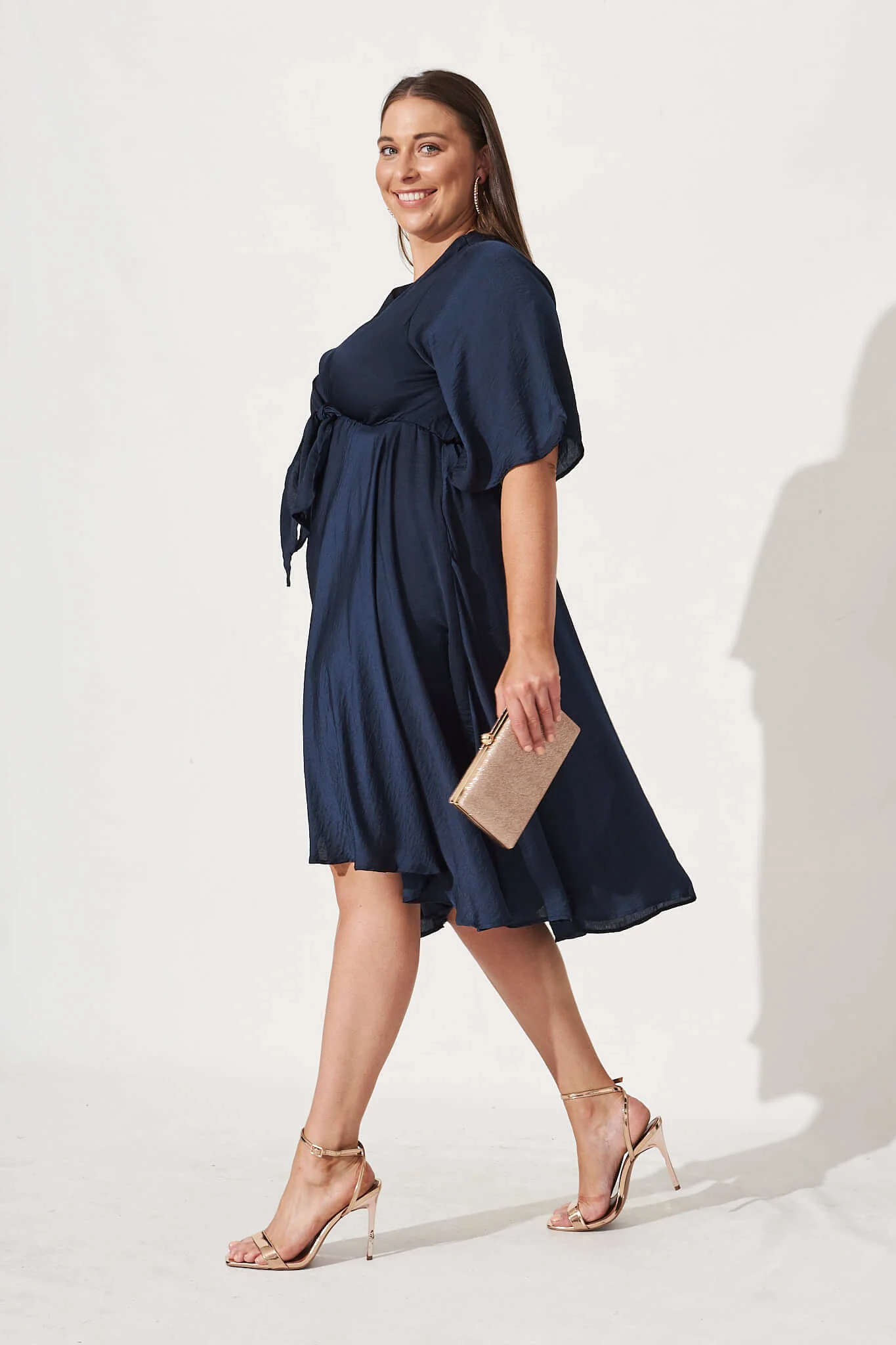 Helsinki Dress in Navy - Image 6