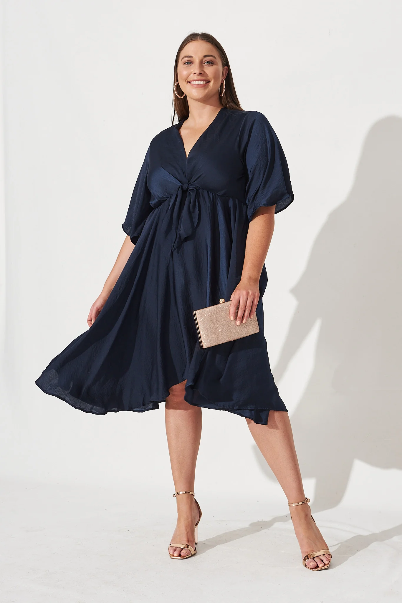 Helsinki Dress in Navy - Image 7