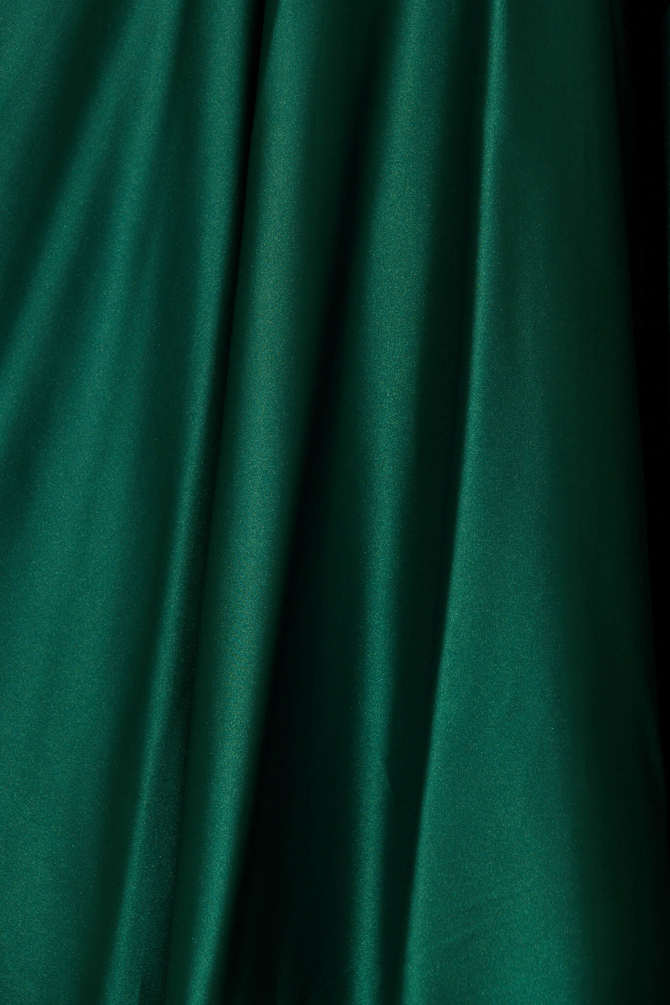 Helsinki Maxi Dress In Emerald Green Satin - Image 10
