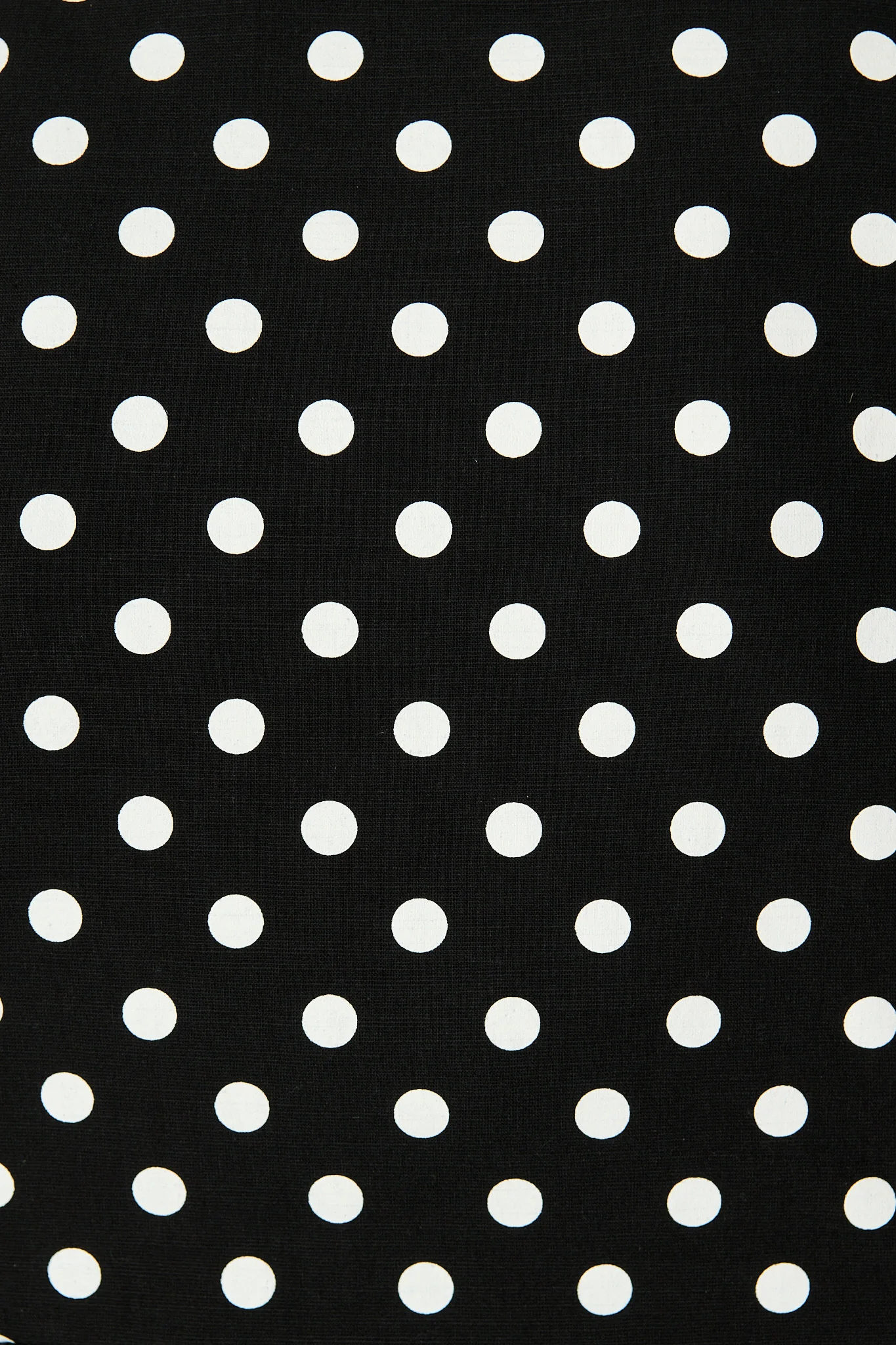 In the Spotlight Tie Front Top in Black with White Polka Dot - Image 6