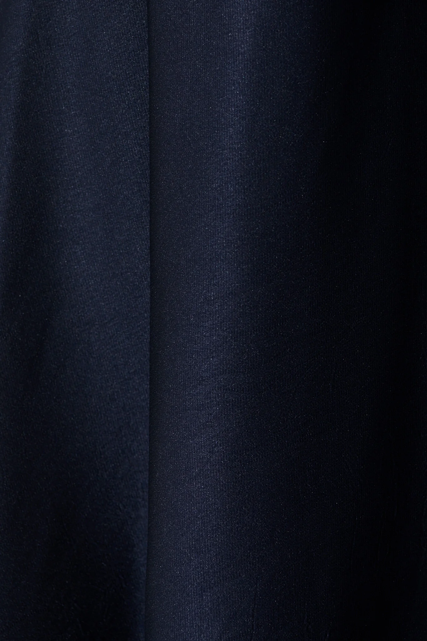 Iris Belle Maxi Dress in Navy Satin - Image 6