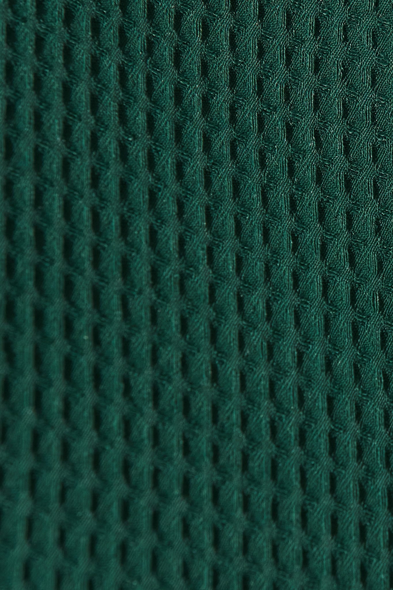 Jardin Dress In Textured Emerald Green - Image 8