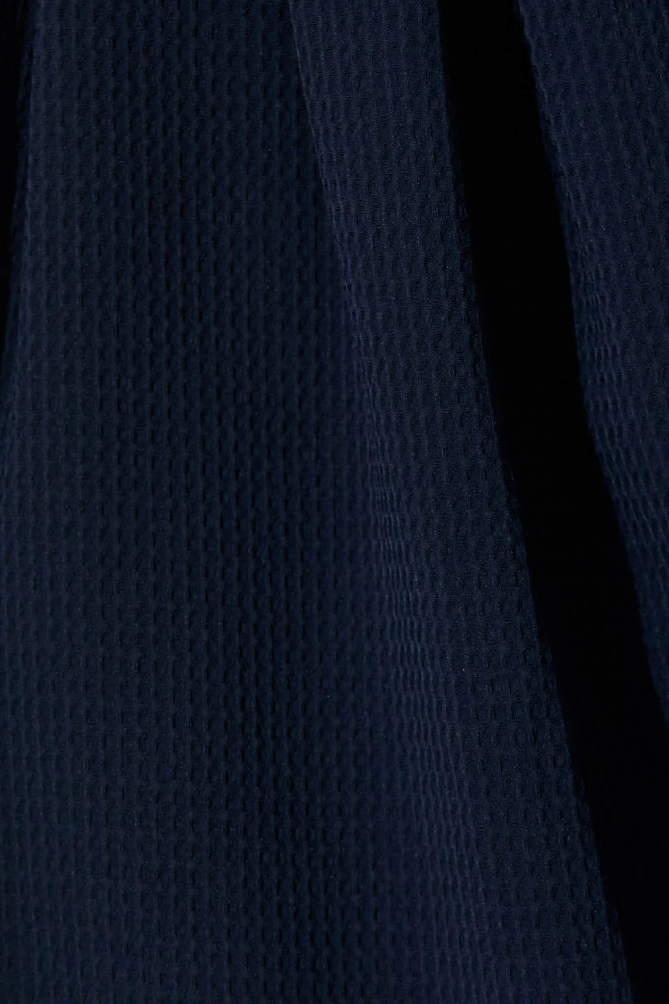 Jardina Dress in Textured Navy - Image 7